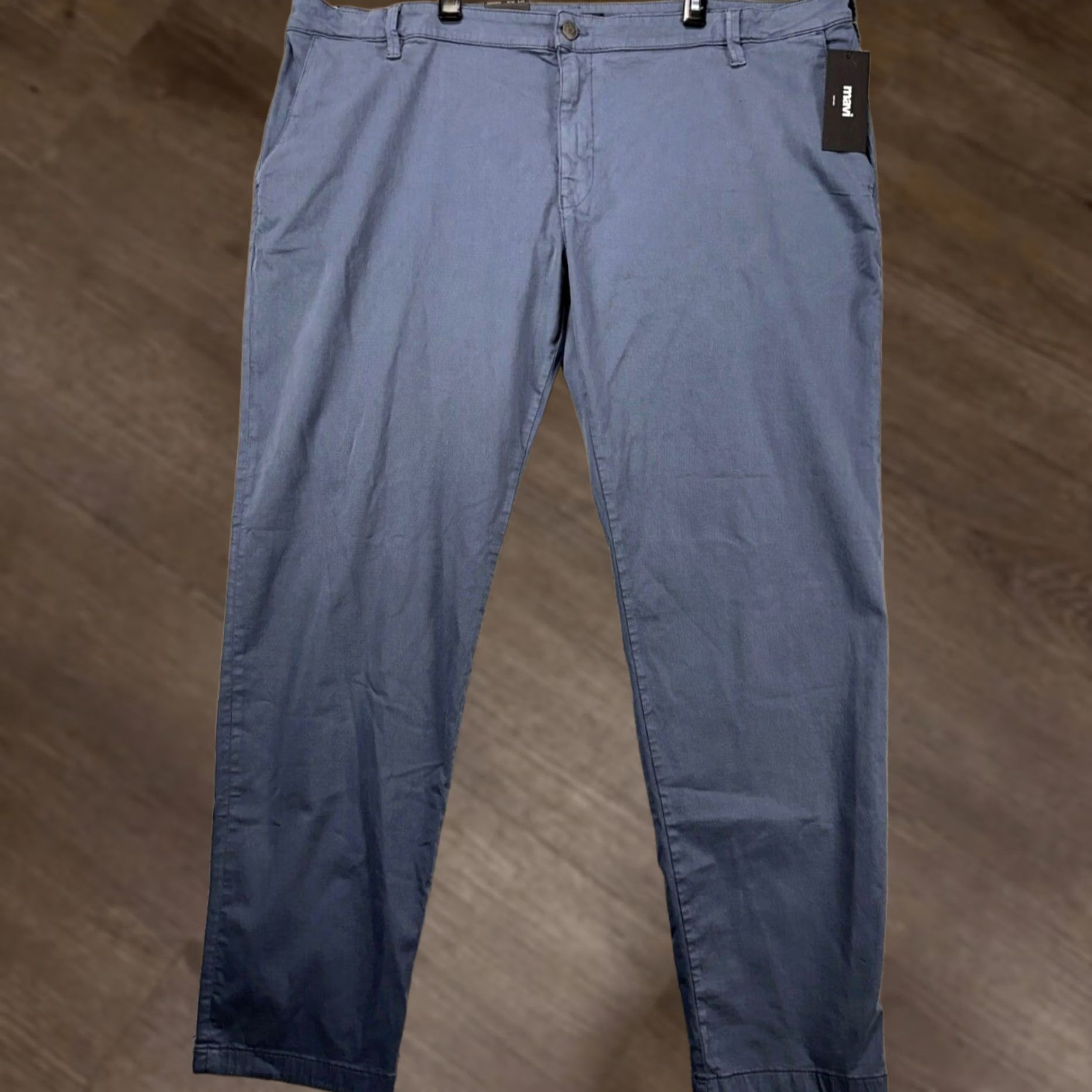 Mavi VINTAGE Mavi Edward Chino Pants Mens 48X34 Indigo Twill Slim Straight Leg Size US 32 / EU 48 - 1 Thumbnail