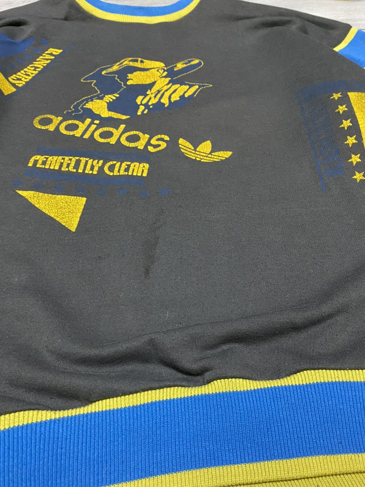 Adidas Vintage Adidas Take Off rangers baseball Sweatshirt Size US M / EU 48-50 / 2 - 5 Thumbnail