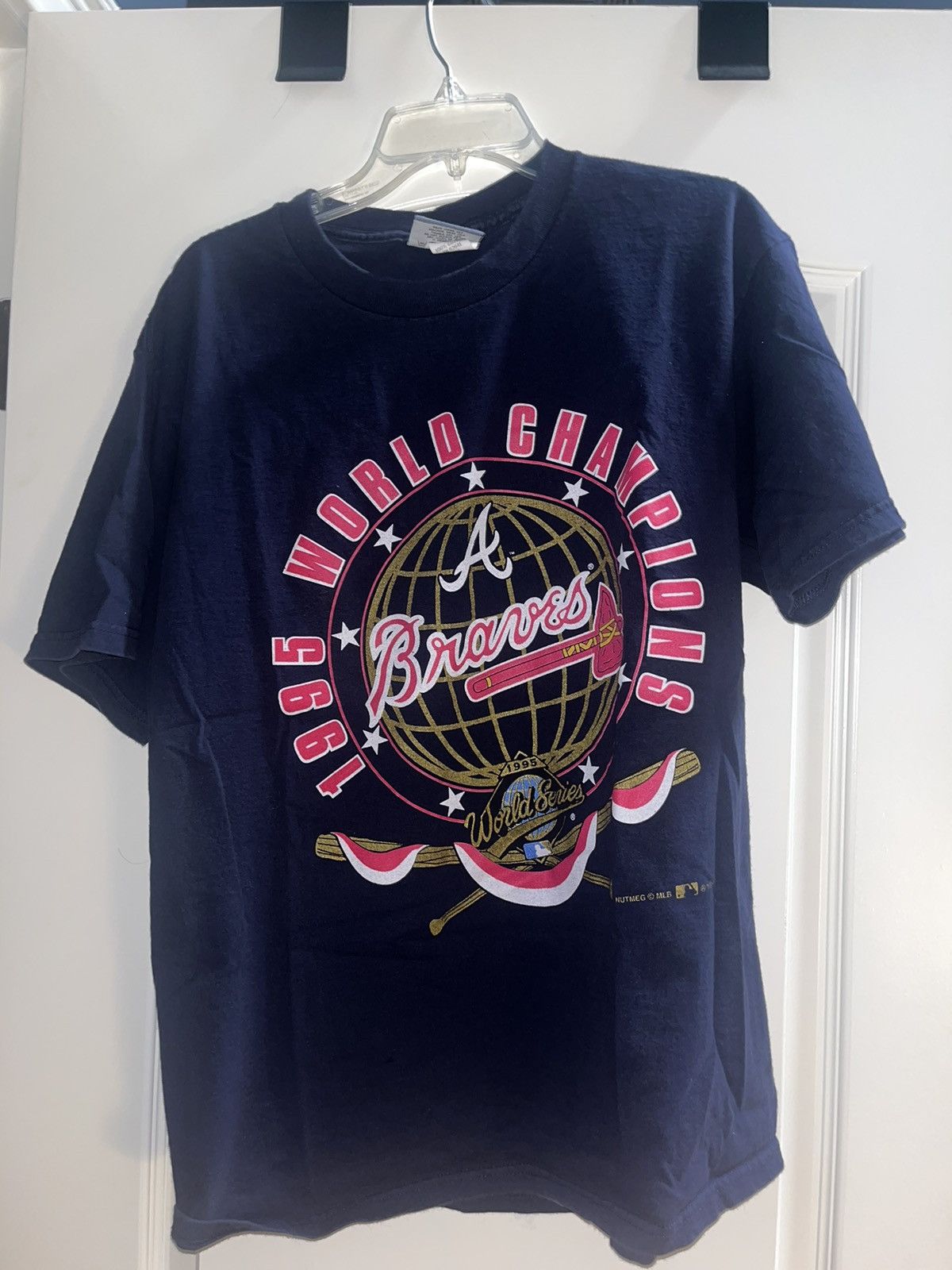 Atlanta Braves 2021 Champs Newspaper 1995 World Series Champion Unisex T- Shirt - Teeruto