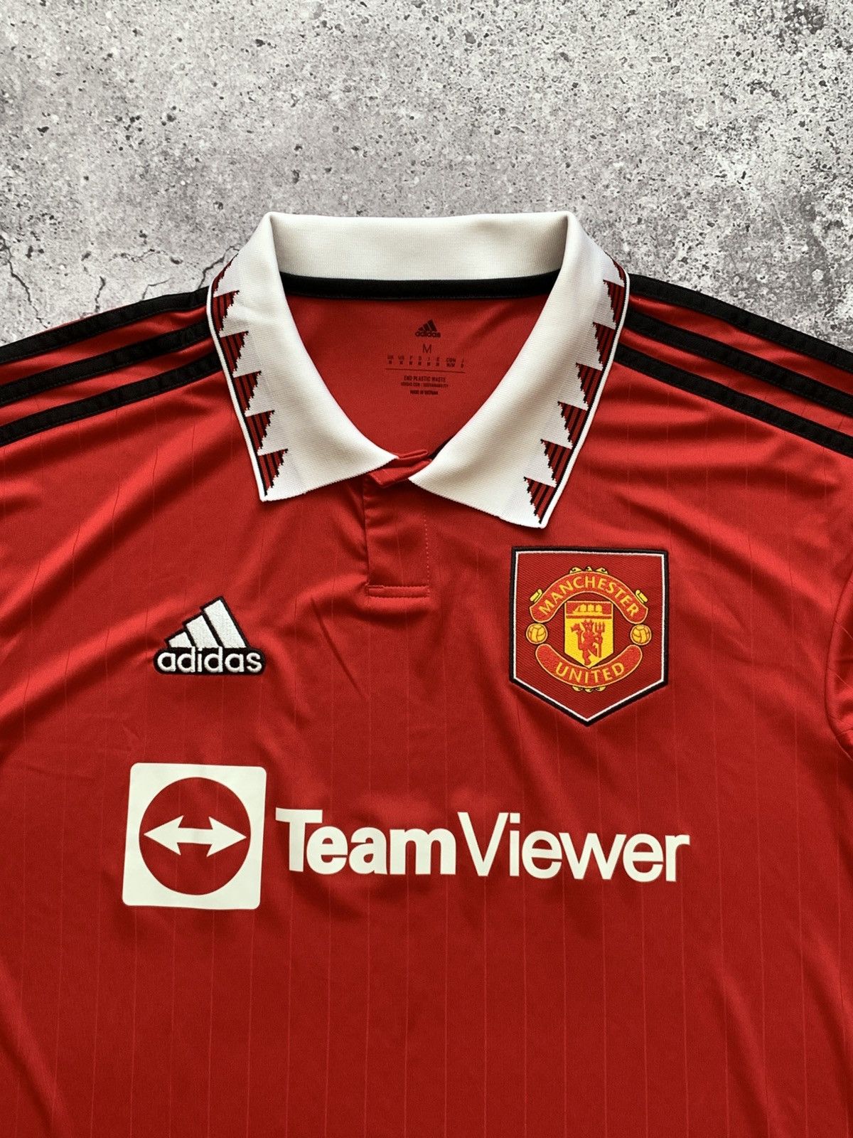 Adidas 🔥ADIDAS MANCHESTER UNITED 2022/2023 HOME SOCCER JERSEY Size US M / EU 48-50 / 2 - 4 Thumbnail
