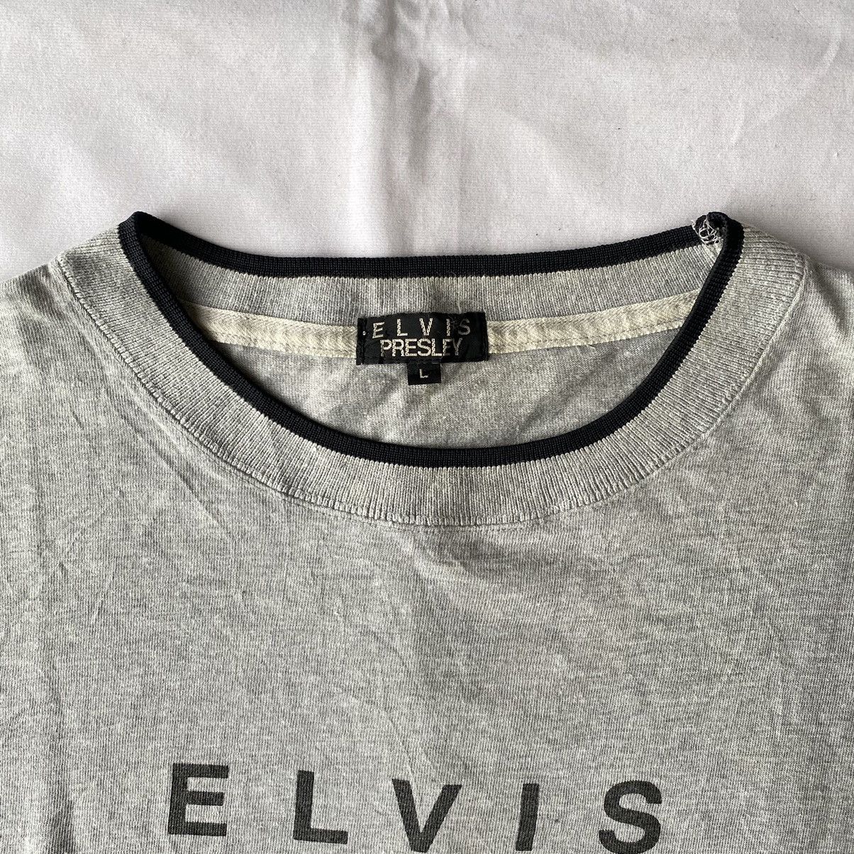 Band Tees × Vintage Vintage Official Elvis Presley Long Sleeve Tees Size US L / EU 52-54 / 3 - 3 Thumbnail