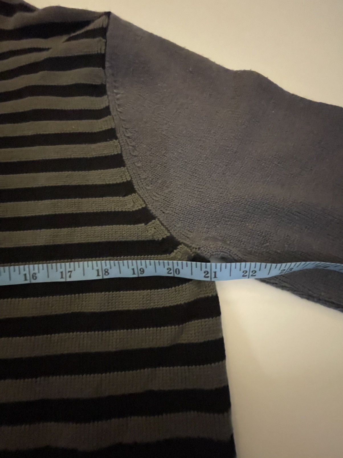 Comme des Garcons × Comme des Garcons SHIRT CDG Shirt Striped and Colourblocked Cardigan Size US L / EU 52-54 / 3 - 3 Thumbnail