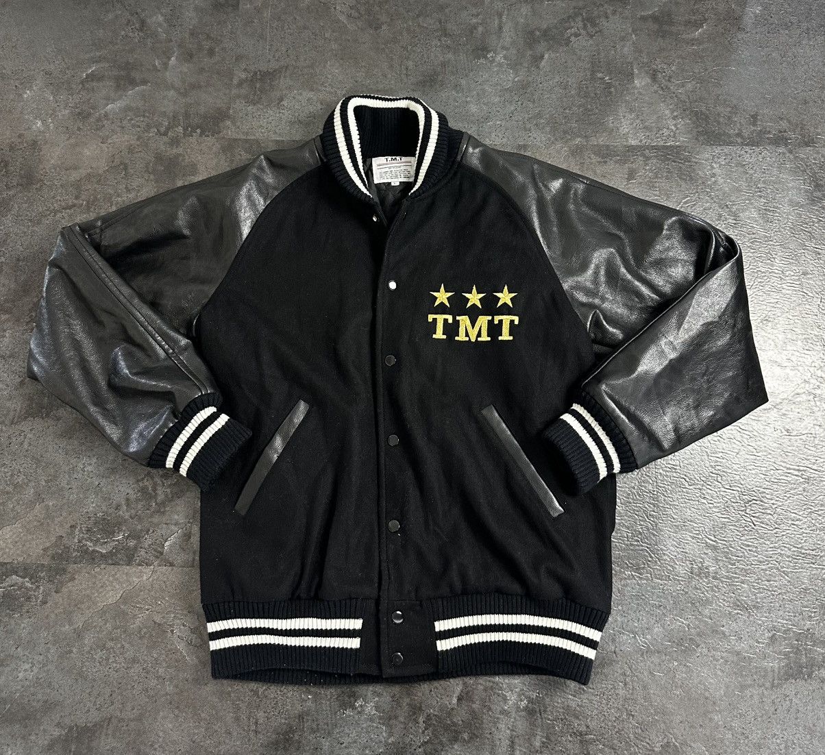 TMT Iconic TMT Japan 🇯🇵 “Big Holiday” Varsity Jacket – Rare Size US L / EU 52-54 / 3 - 4 Thumbnail