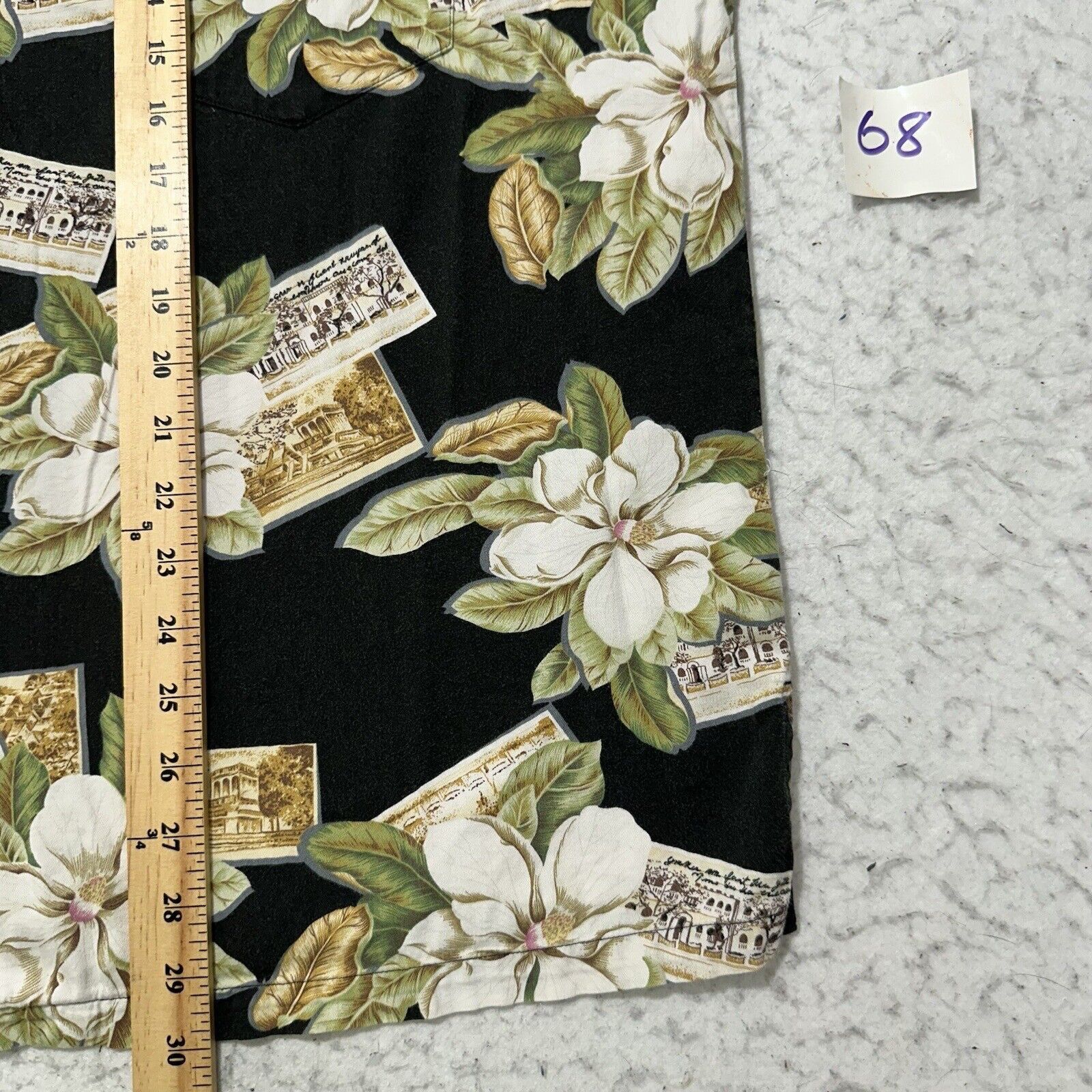 Other Kona Kai XL Hawaiian Button Up Shirt Floral Postcard Pattern Size US XL / EU 56 / 4 - 8 Thumbnail