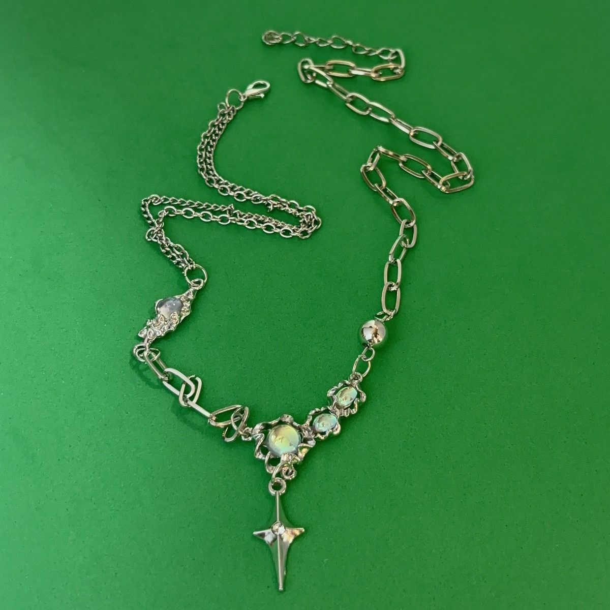 Other Moonstone Star Pendant Necklace for Men Women Size ONE SIZE - 4 Thumbnail