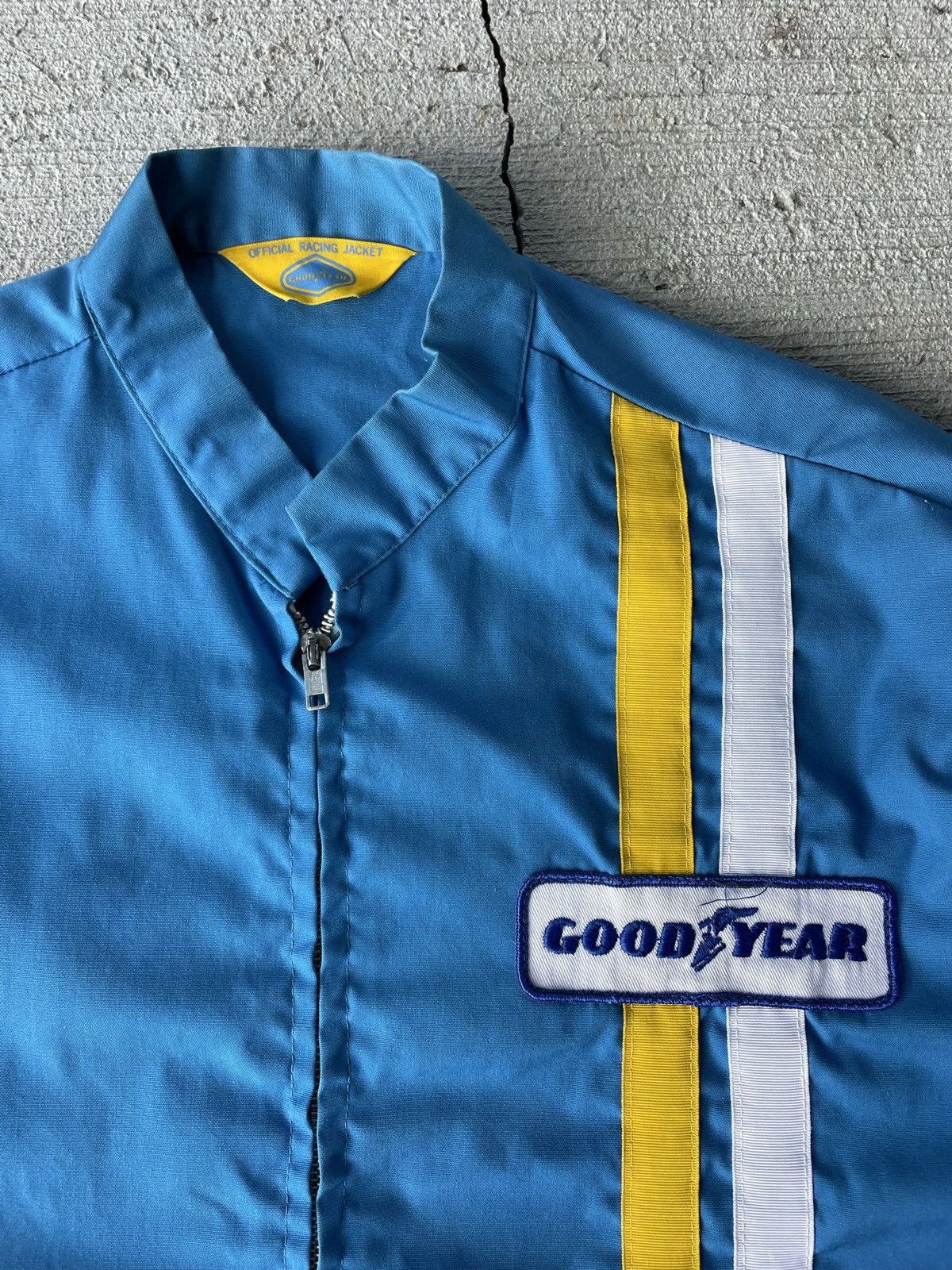 Vintage Vintage 60s/70s Goodyear Racing Bomber Jacket Size US L / EU 52-54 / 3 - 6 Thumbnail