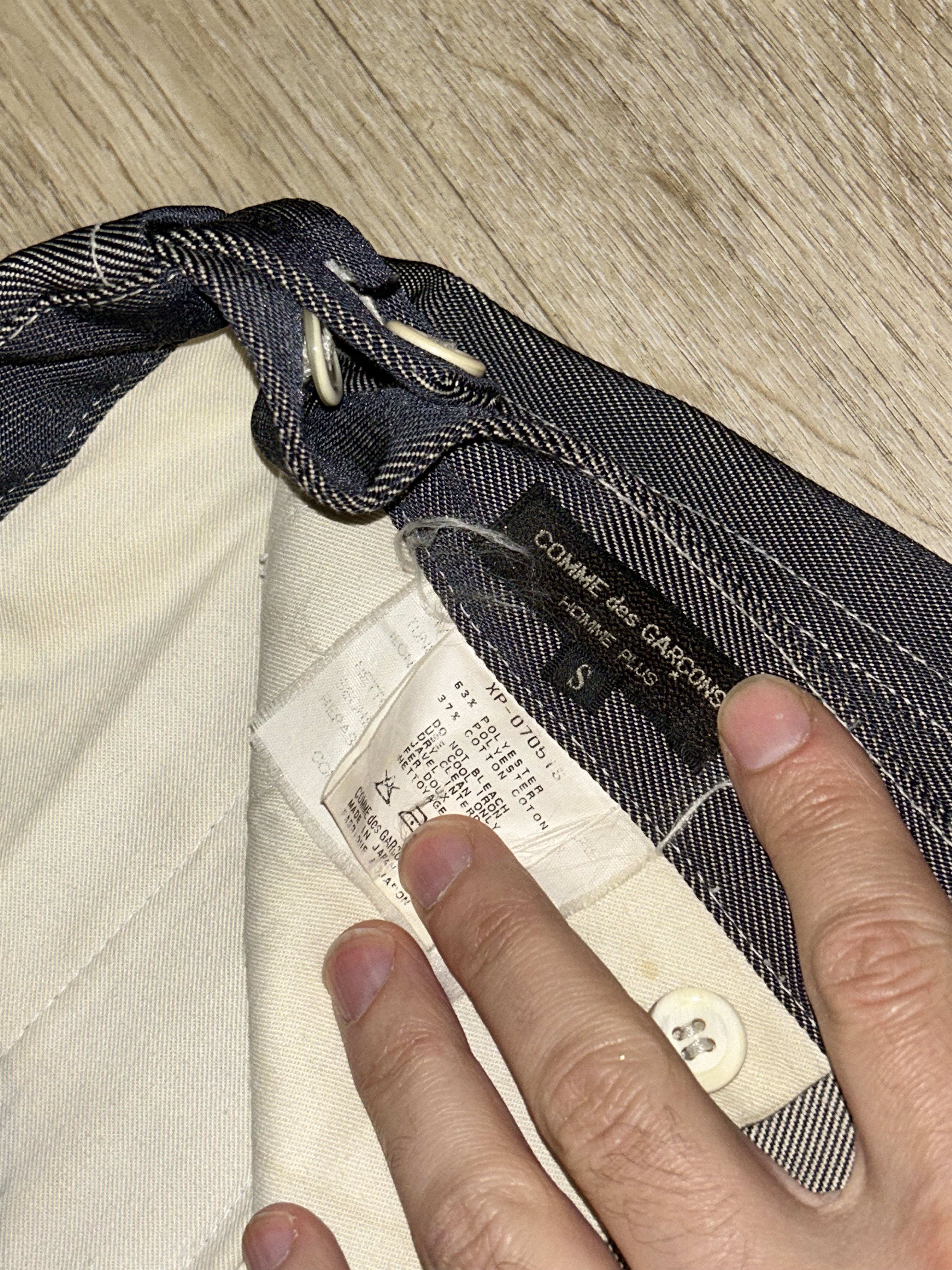 Comme des Garcons Homme Plus Comme Des Garcons Homme Plus Grey Pants Size US 32 / EU 48 - 3 Thumbnail