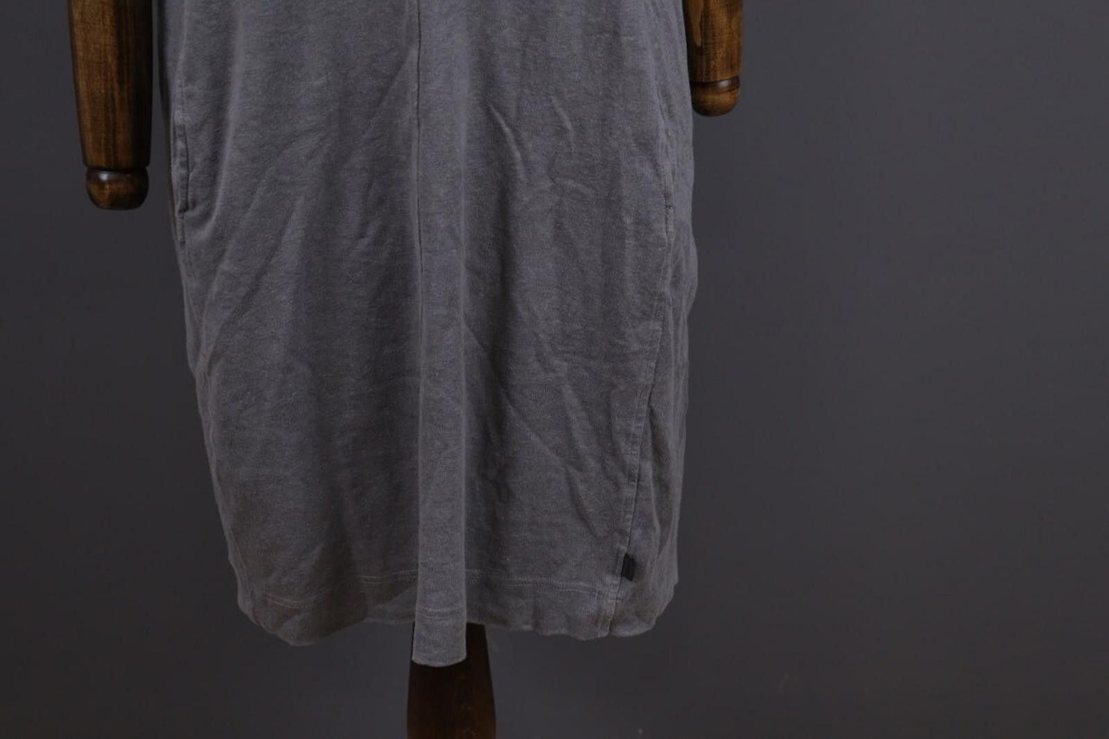 Oscar De La Renta Oska Gray Sleevles Relaxed Lagenlook Tunic Dress Size 3 Size M / US 6-8 / IT 42-44 - 4 Thumbnail