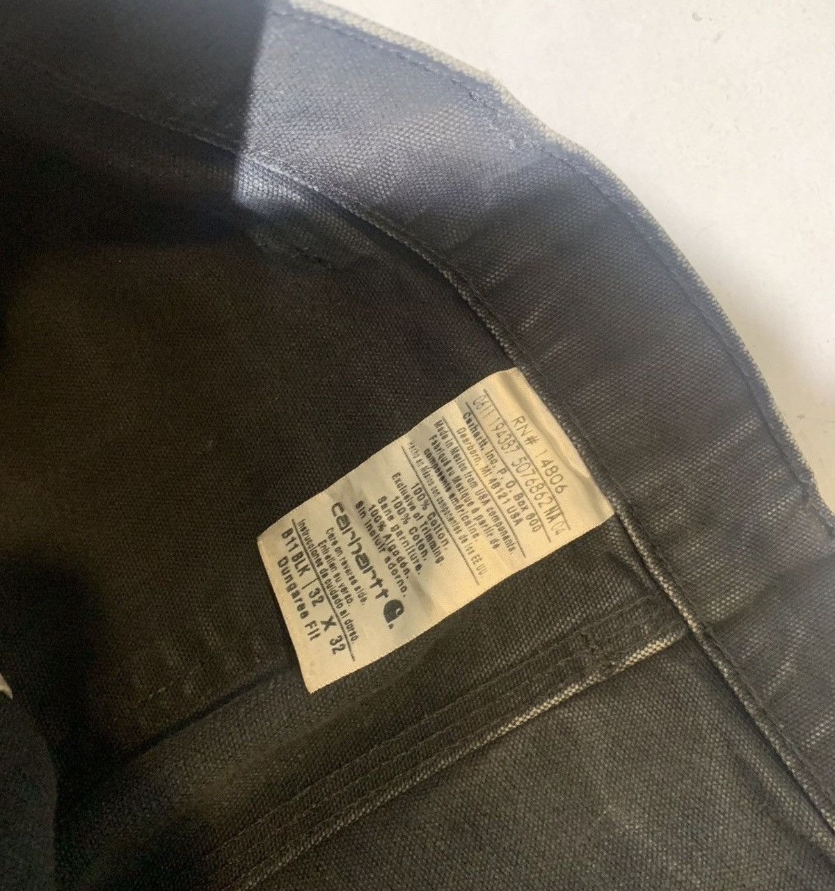 Carhartt Vintage carhartt shashiko hand sticting denim Size US 32 / EU 48 - 6 Thumbnail