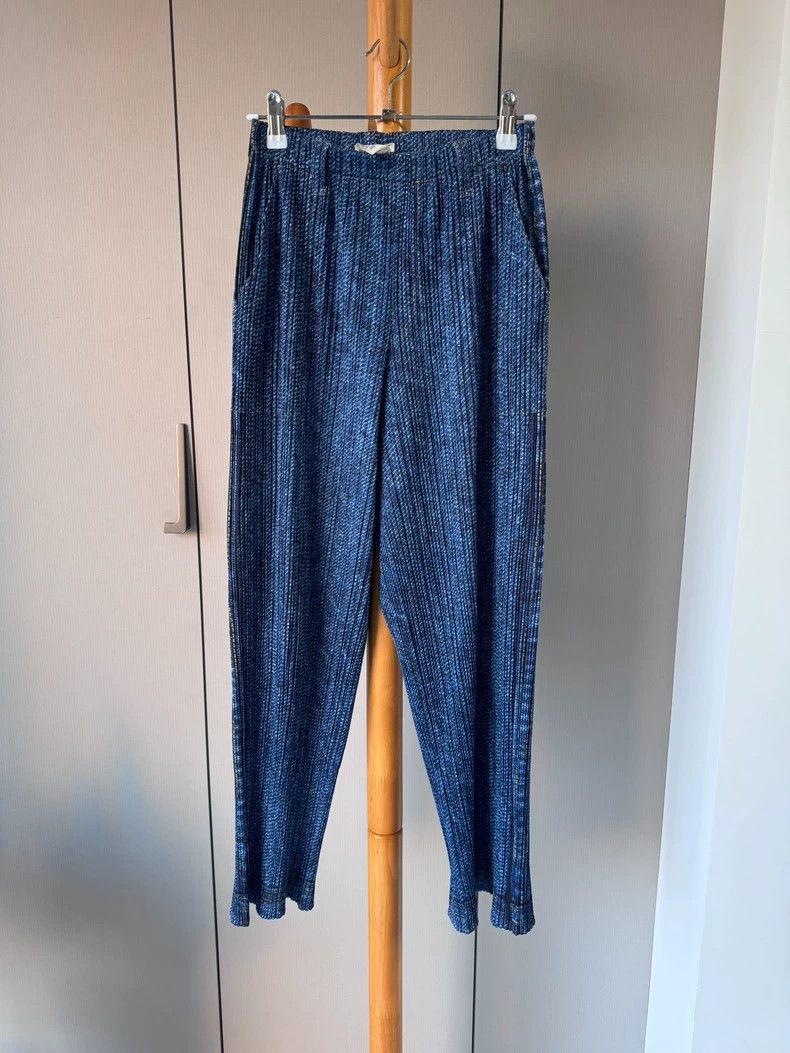 Issey Miyake Issey Miyake size:3 Blue snowflake denim vest Size S / US 4 / IT 40 - 6 Thumbnail