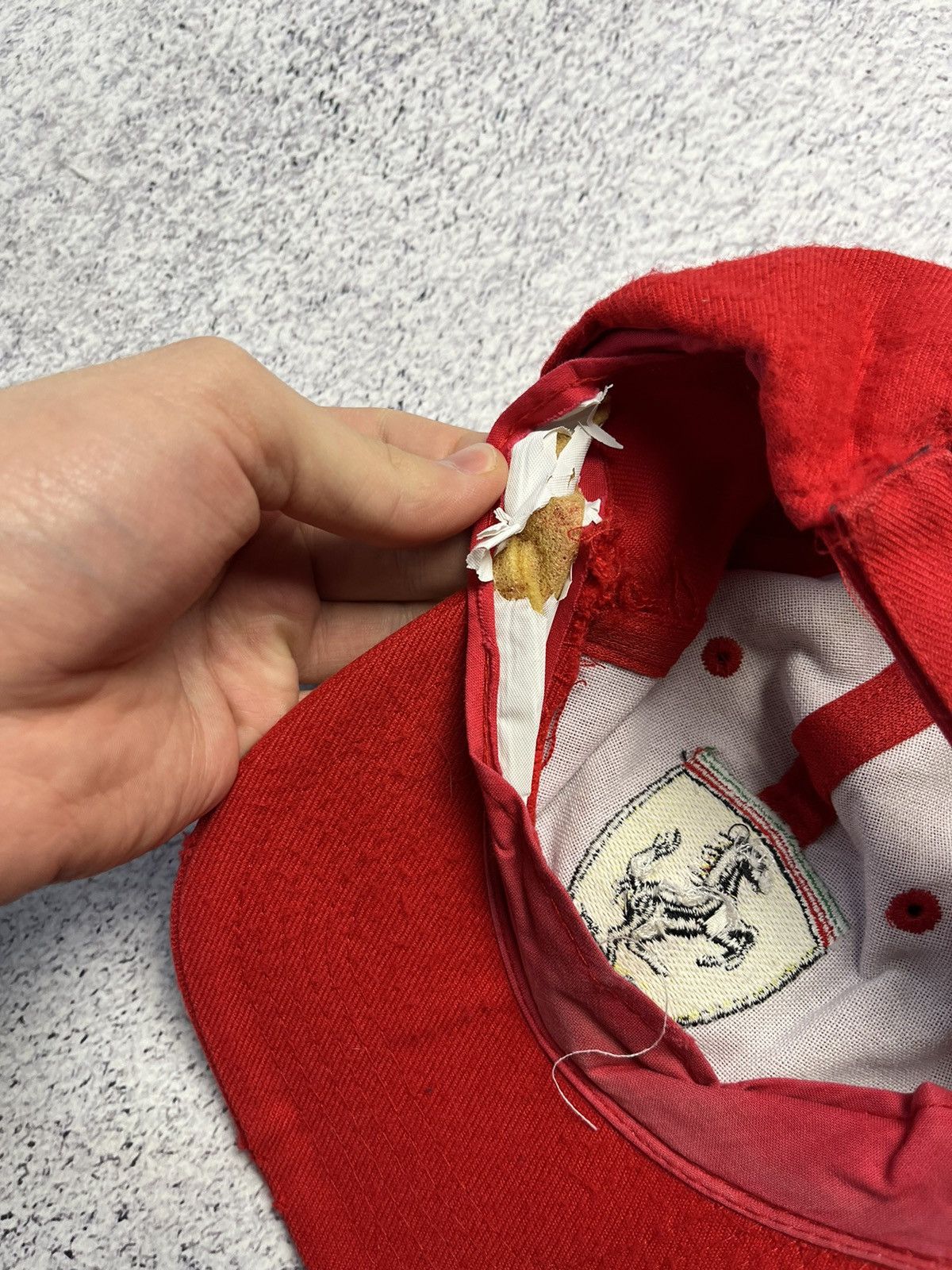 Ferrari Vintage Ferrari Racing Cap 1996s Y2K Size ONE SIZE - 15 Thumbnail