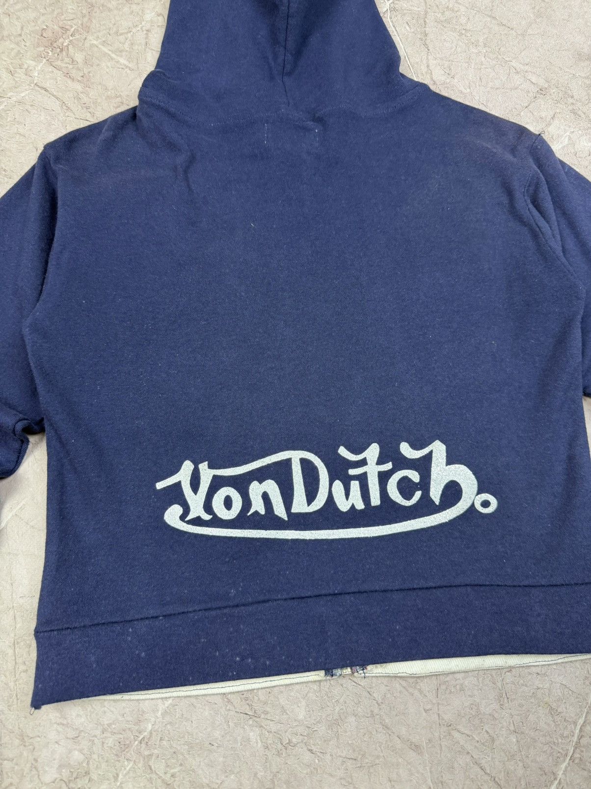 Vintage Vintage Von Dutch USA Rare Pink Zip Up Hoodie Y2K streetwear Size S / US 4 / IT 40 - 3 Thumbnail