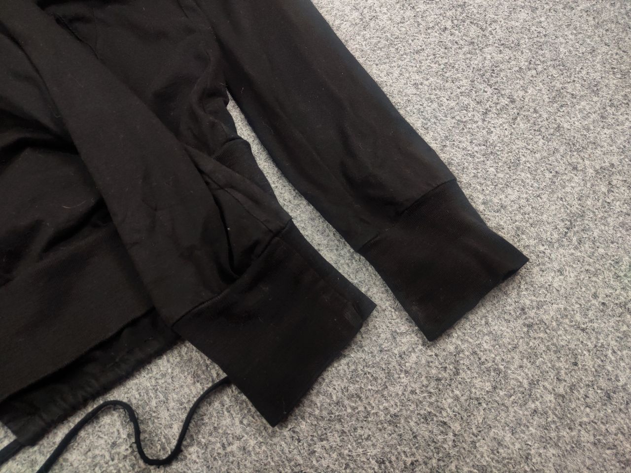 Allsaints Allsaints Spitalfields Vintage Bone L/S Zip up Black Hoodie Size US S / EU 44-46 / 1 - 8 Thumbnail
