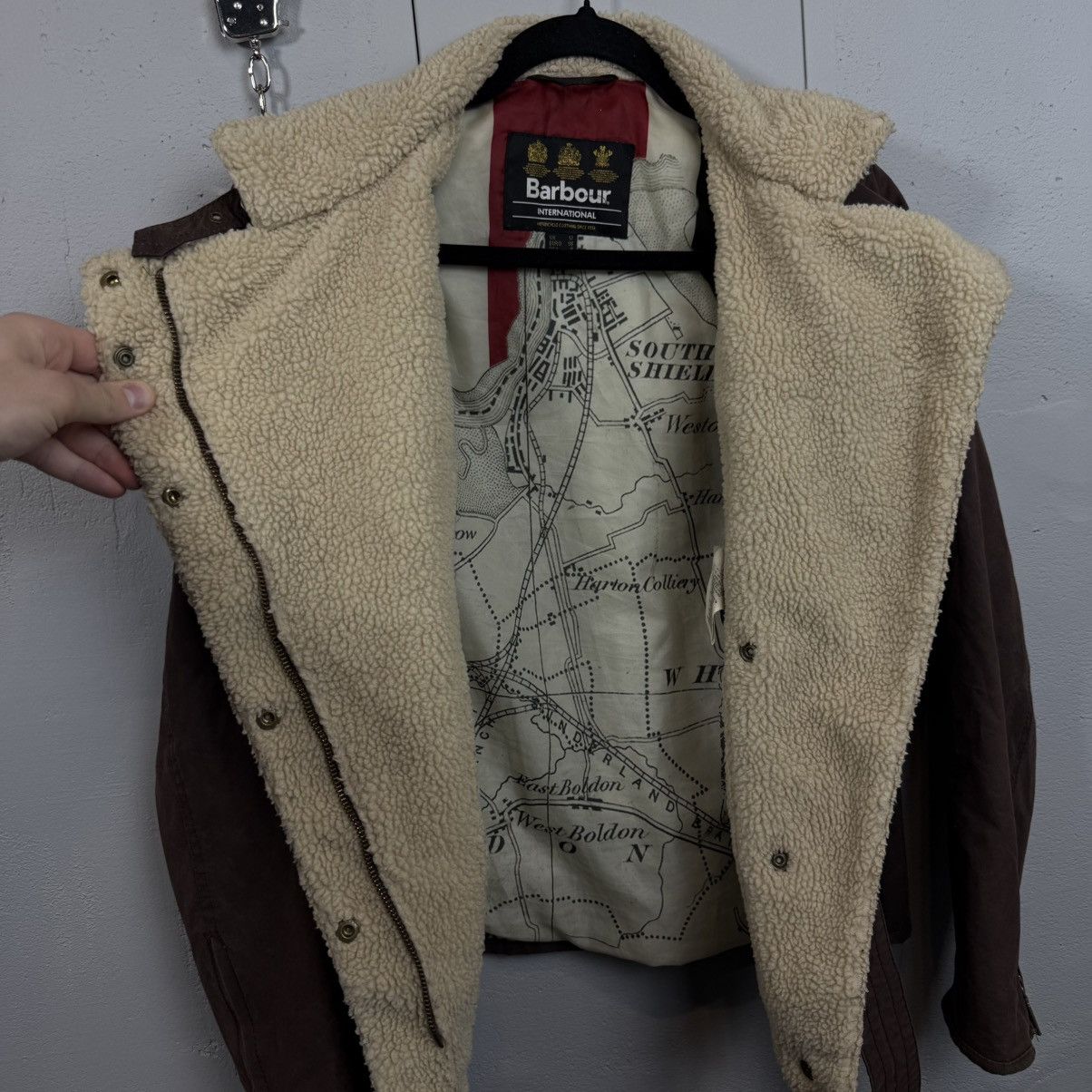 Barbour Vintage Barbour Waxed Quilted Trench Coat Jacket Size XS / US 0-2 / IT 36-38 - 7 Thumbnail