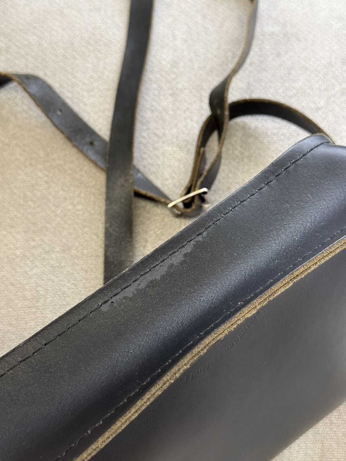 Cambridge Satchel Company The Cambridge Satchel Company Leather Black Bag Size ONE SIZE - 6 Thumbnail