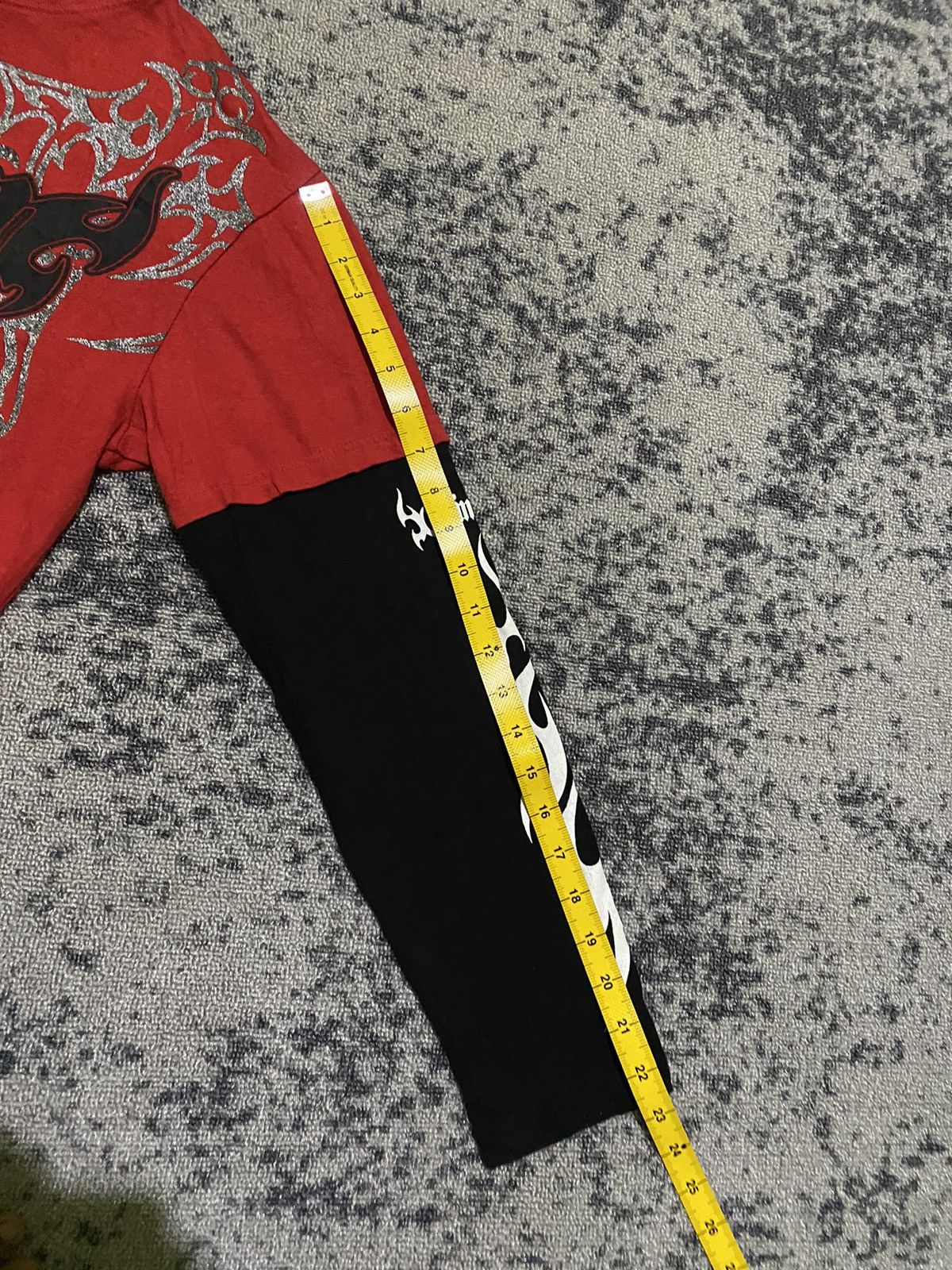 Hysteric Glamour × If Six Was Nine × Japanese Brand Y2k Beaumere tribal double layer ifsixwasnine longsleeve Size US M / EU 48-50 / 2 - 12 Thumbnail