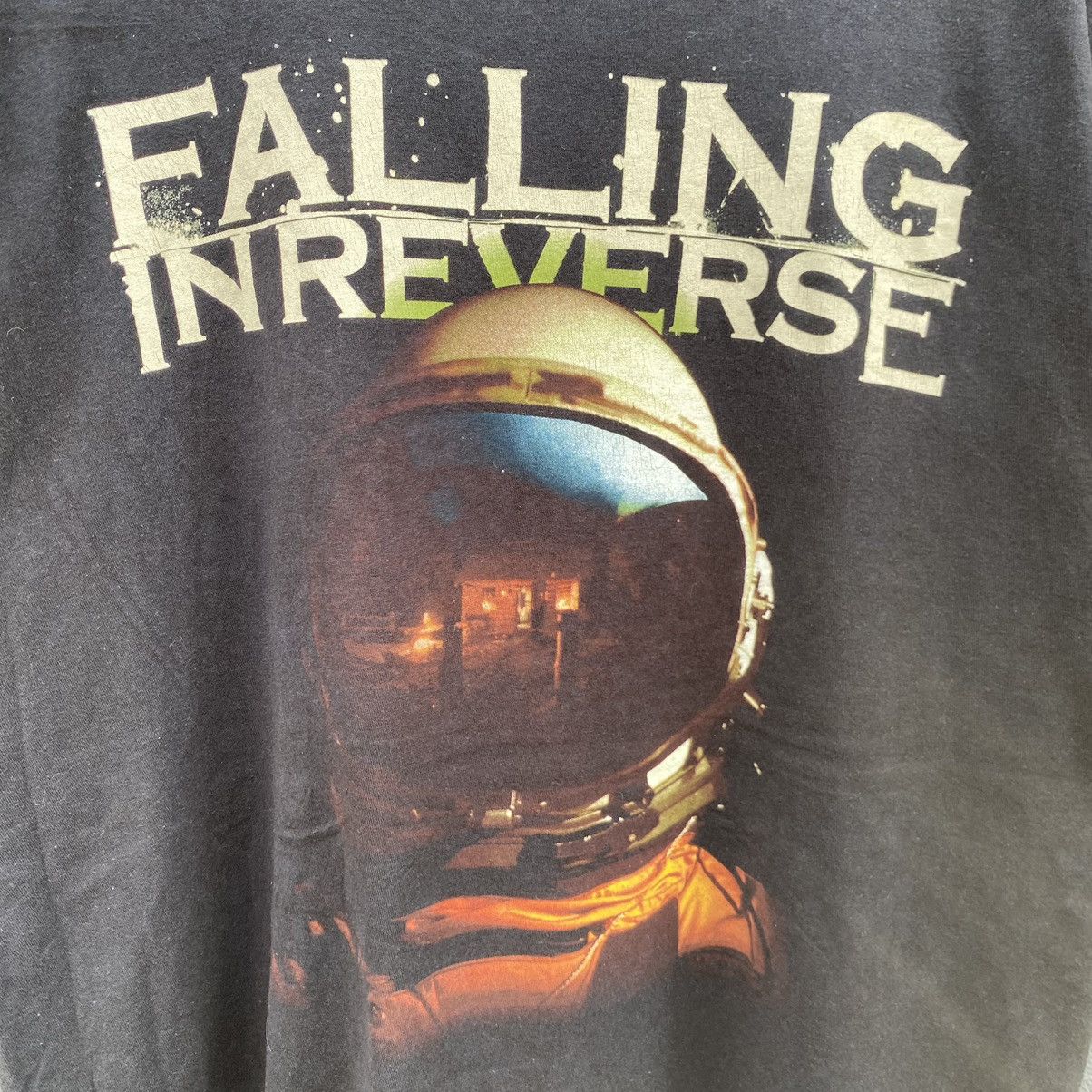 Band Tees Faded Falling In Reverse American Rock ERD GRUNGE Band Tee Size US XL / EU 56 / 4 - 3 Thumbnail