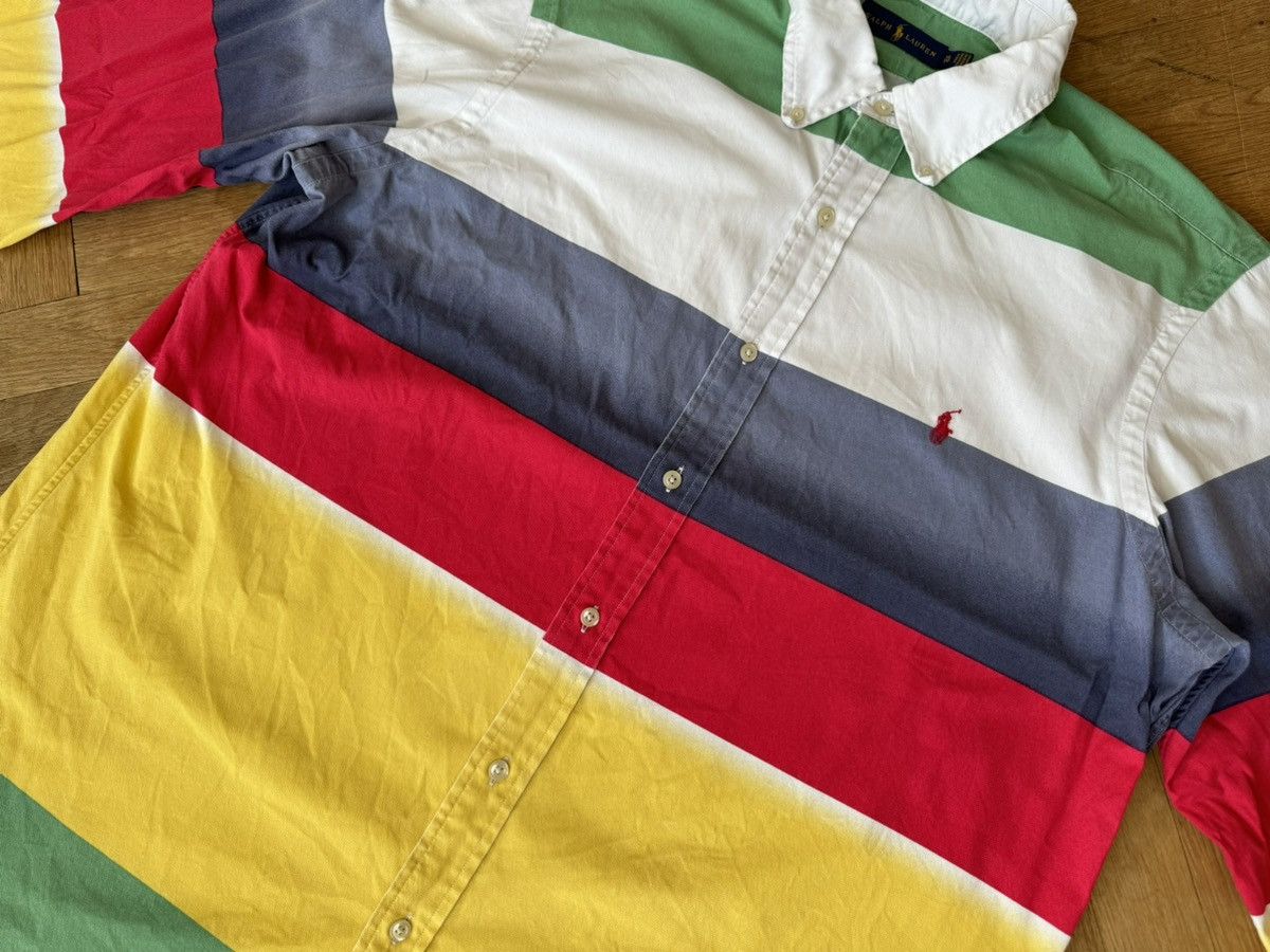 Ralph Lauren Ralph Lauren Color Block Button Up Shirt XL Size US XL / EU 56 / 4 - 3 Thumbnail