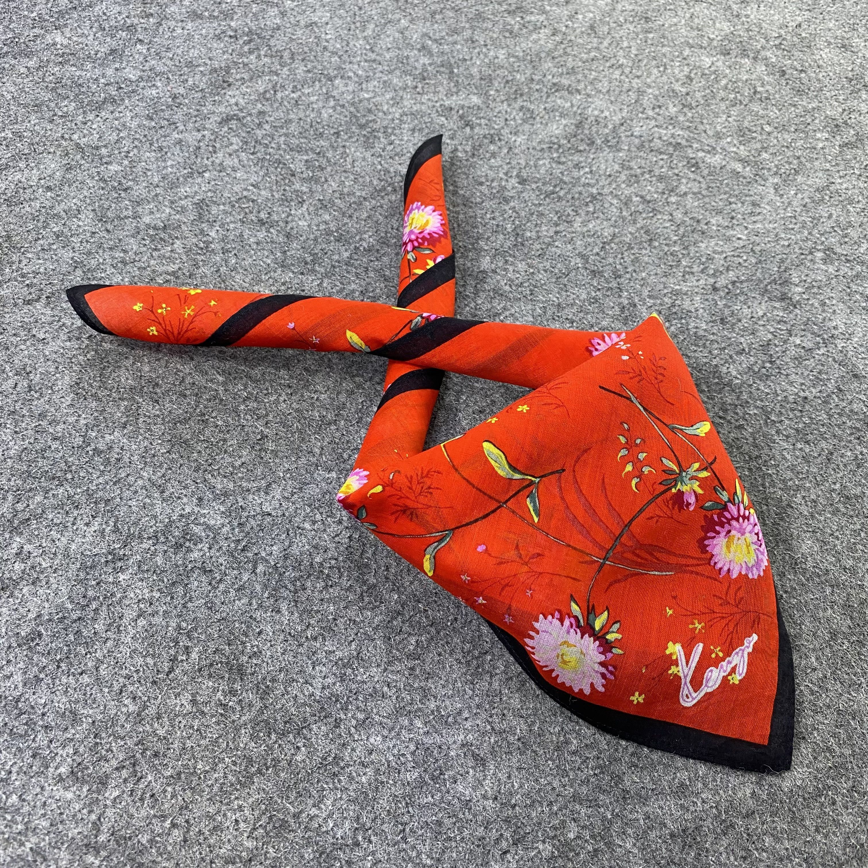 Kenzo Kenzo Handkerchief Neckerchief Bandana-B1633 Size ONE SIZE - 1 Thumbnail