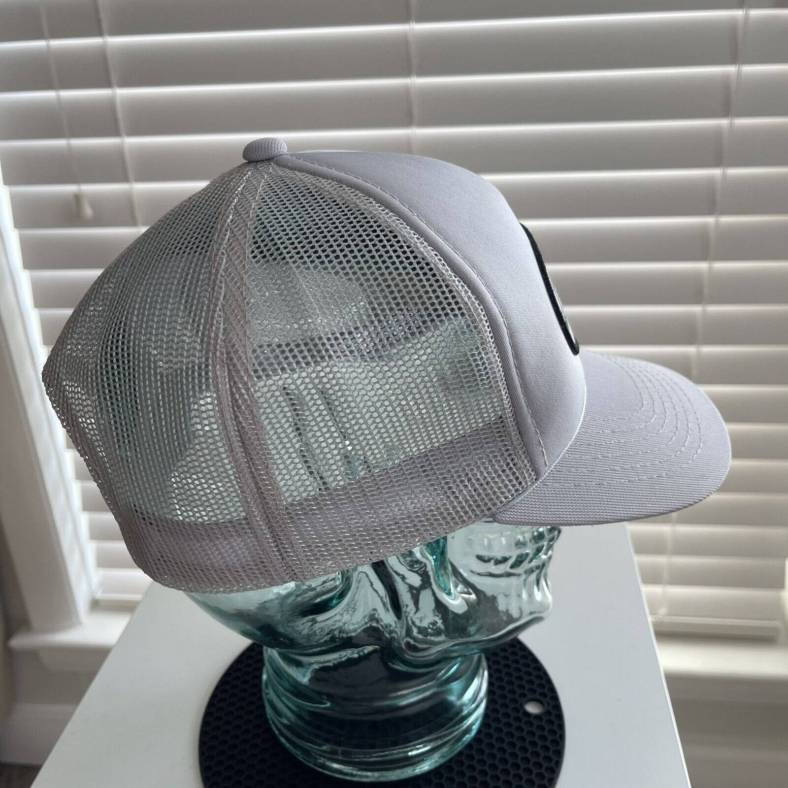 Vintage Vtg Mesh Trucker Hat Dynamic Cables Gray White Rope Rare Size ONE SIZE - 6 Thumbnail