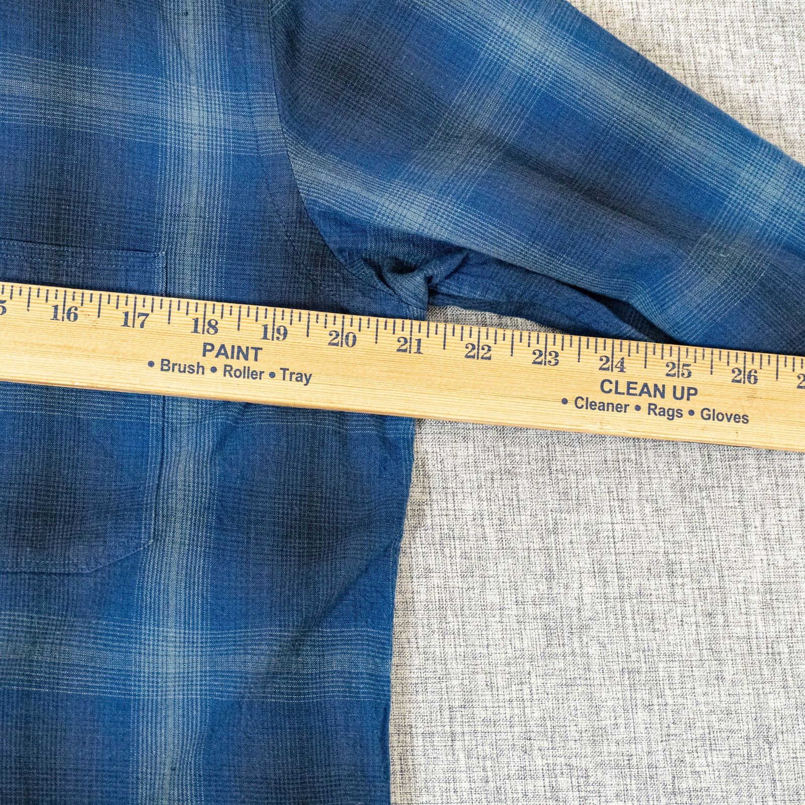 Billy Reid BILLY REID Standard Button down shirt Blue plaid cotton M Size US M / EU 48-50 / 2 - 7 Thumbnail