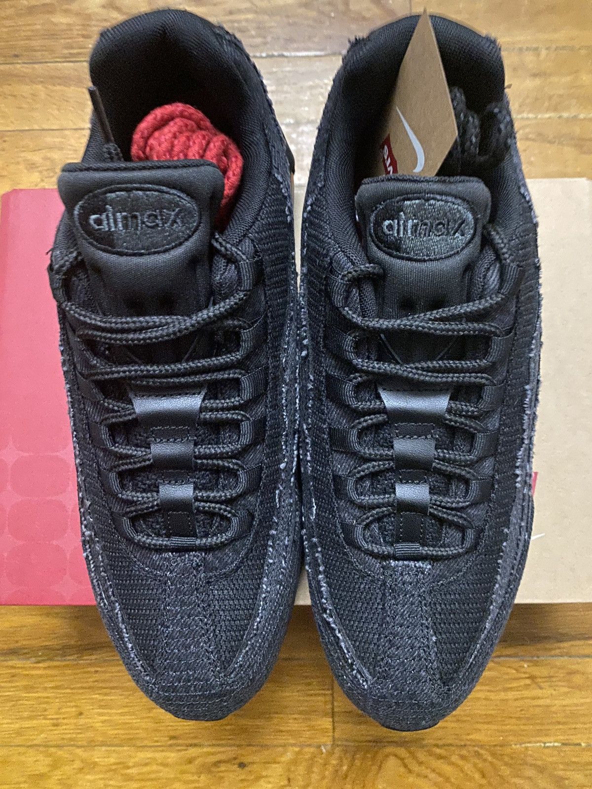 Levi's × Nike Size 10.5 - Nike Air Max 95 OG Levis Black Men’s Size US 10.5 / EU 43-44 - 4 Thumbnail