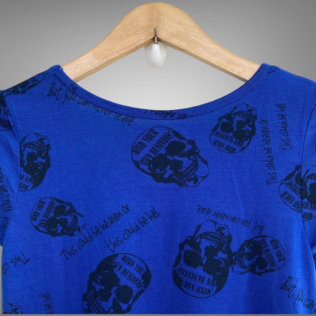 Hysteric Glamour × Japanese Brand Japanese-Cornflake Skull Printed Flared Tee Size M / US 6-8 / IT 42-44 - 6 Thumbnail