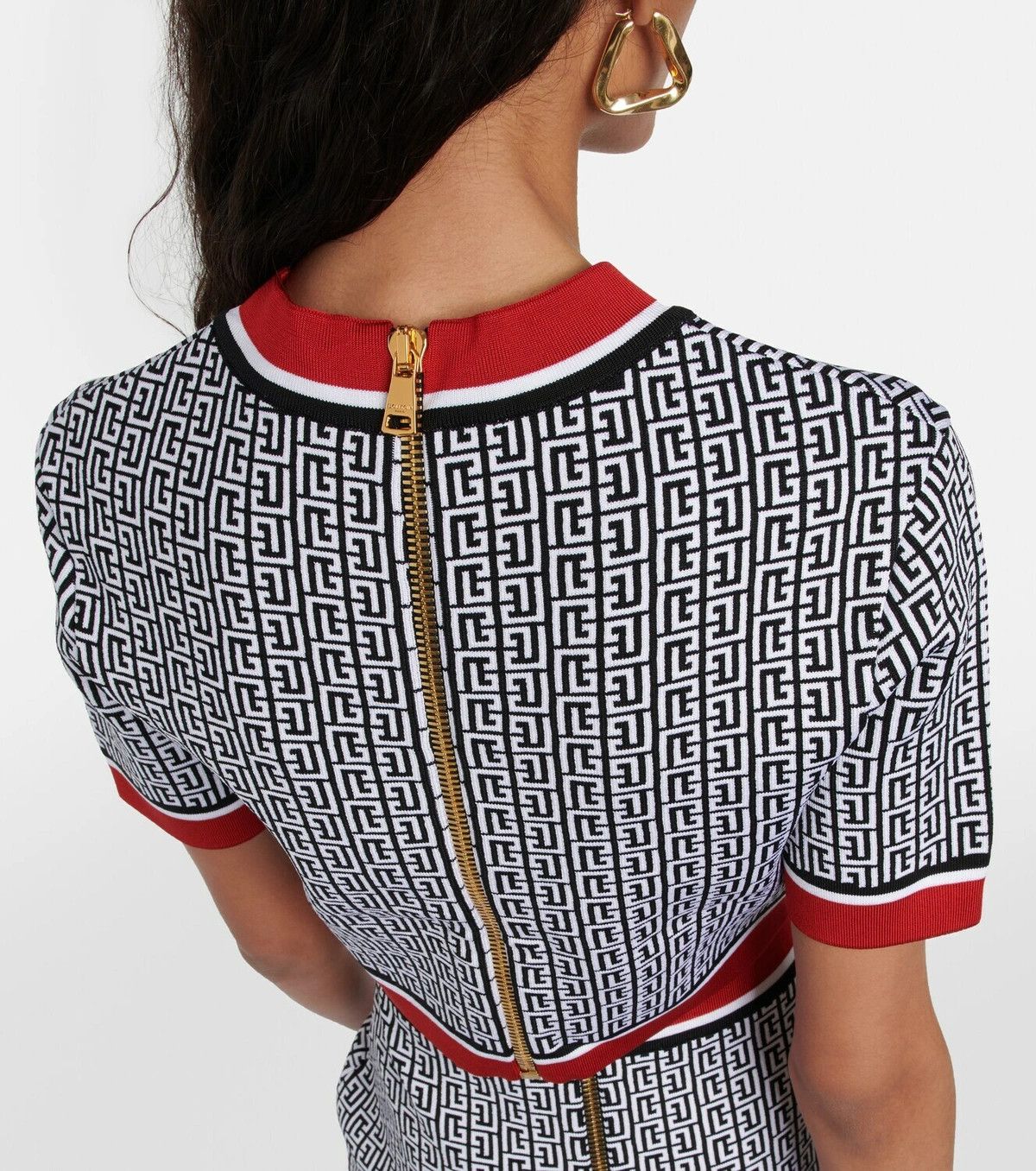 Balmain o1y0625 Sweater in Multicolor Size S / US 4 / IT 40 - 2 Thumbnail