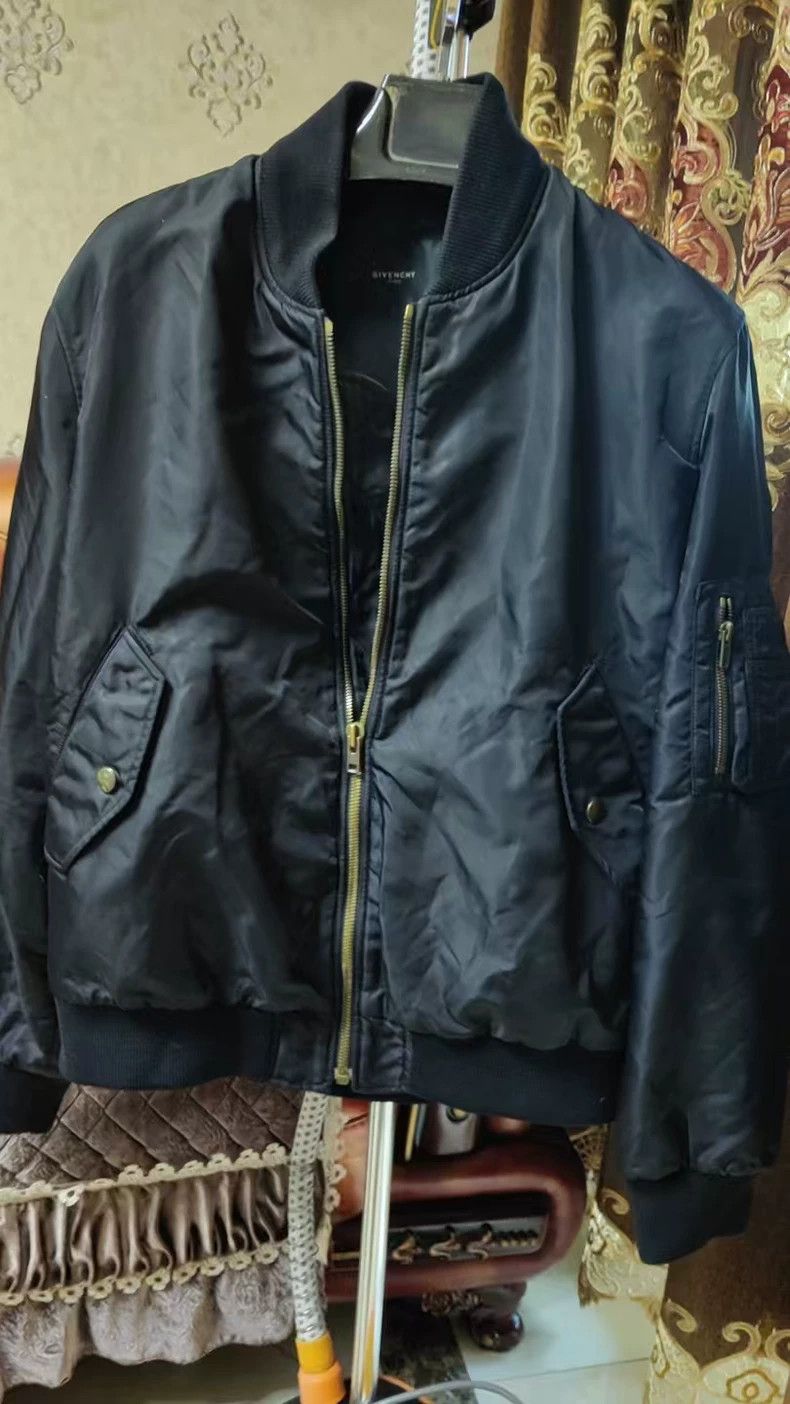 Givenchy Givenchy Size48 Pilot Jacket, Size 48, Classic Black Model Size US M / EU 48-50 / 2 - 1 Thumbnail