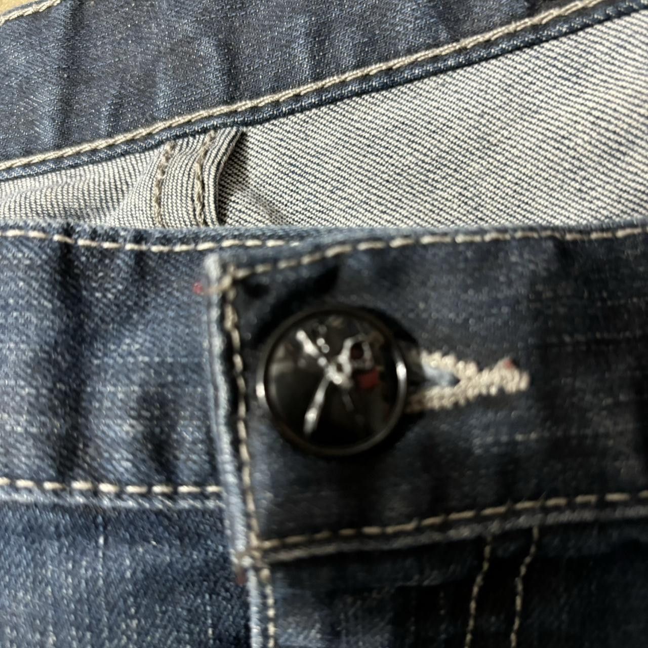 Marc Ecko × Vintage Ecko Unltd. Men's Navy Jeans Size US 40 / EU 56 - 6 Thumbnail