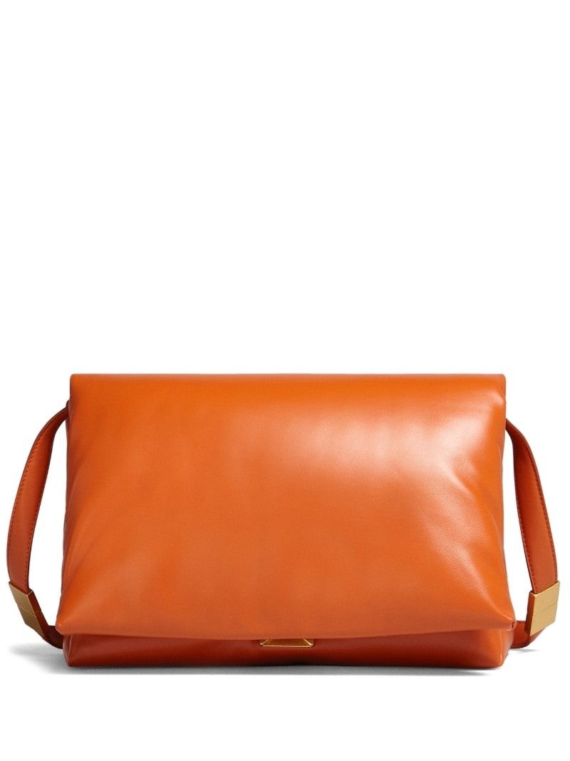 Marni o1w1db10125 Size:OS/ Large Prisma Shoulder Bag in Orange Size ONE SIZE - 1 Thumbnail