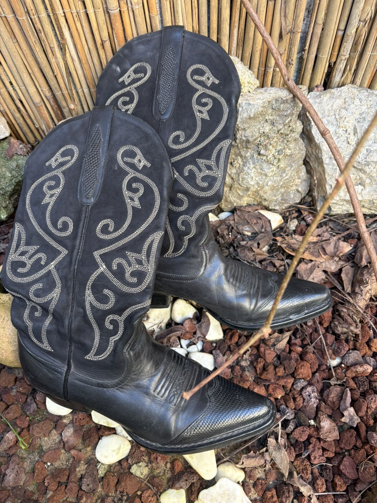 Vintage Vintage cowboy boots Size US 7.5 / IT 37.5 - 9 Thumbnail