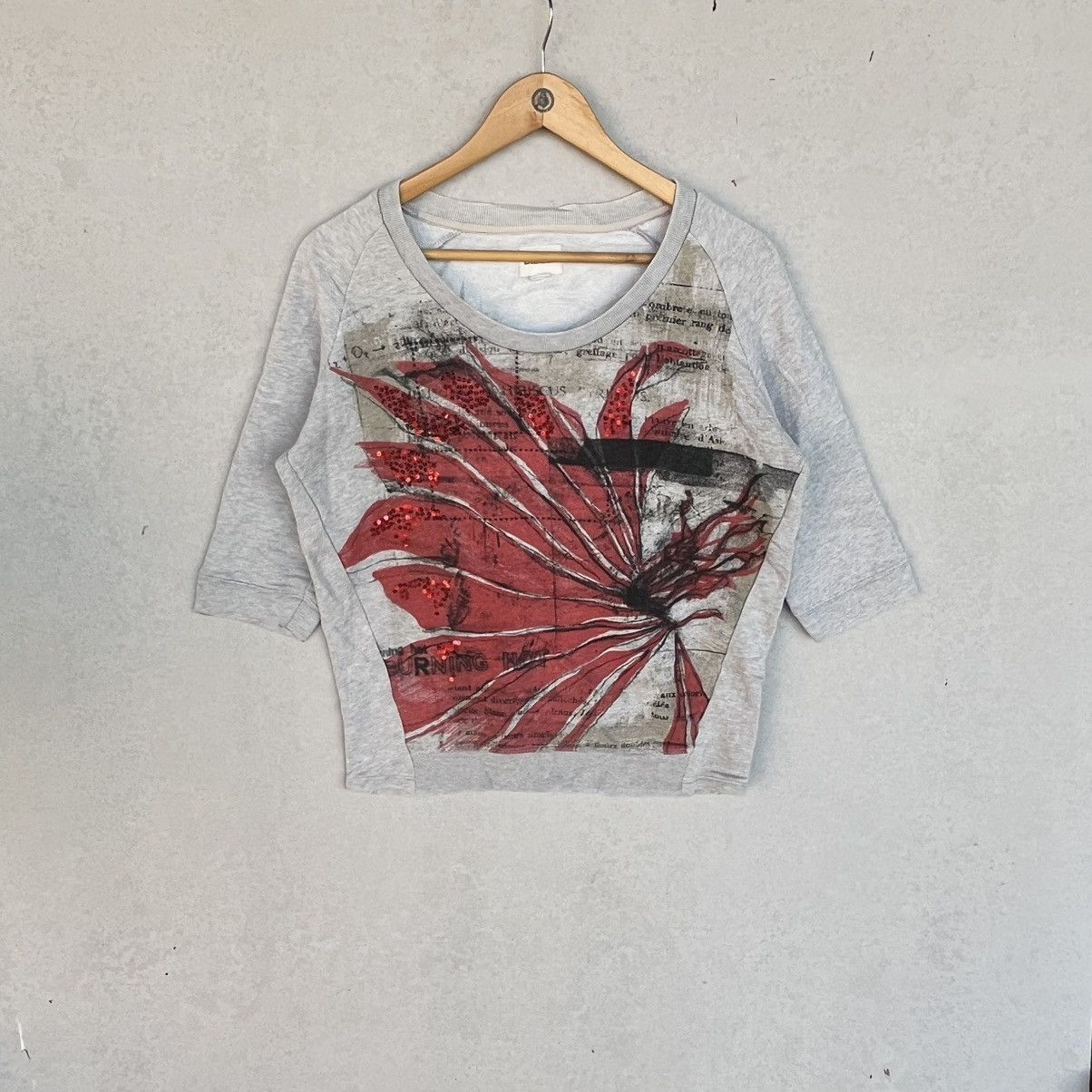 Other Vintage Diesel Big Printed Crewneck Gray Colour Size S Size US S / EU 44-46 / 1 - 1 Thumbnail