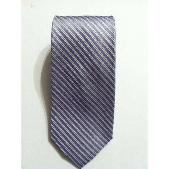 Calvin Klein CALVIN KLEIN MEN'S NEW 66%SILK 34%VISCOSE TIE WIDTH:2 7/8" Size ONE SIZE - 2 Thumbnail