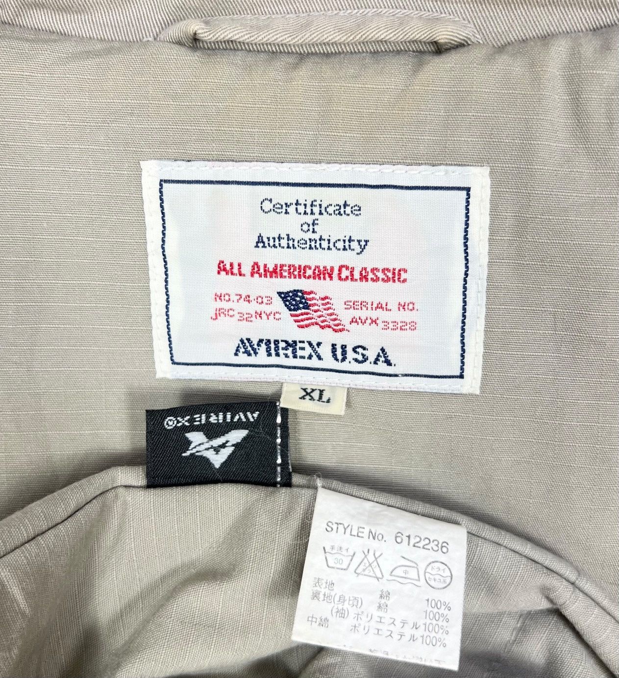 Avirex Avirex Cotton Pea Coat Size US XL / EU 56 / 4 - 9 Thumbnail