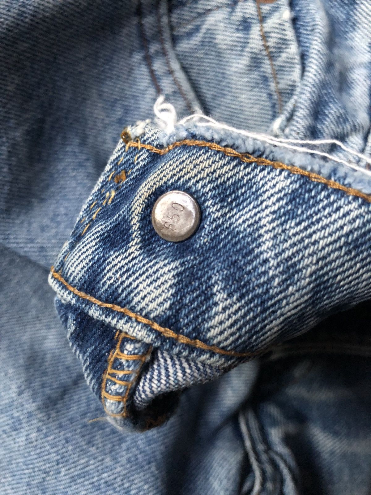 Levi's Vintage 80s Levis 505 USA Distressed Denim Size US 31 - 9 Thumbnail
