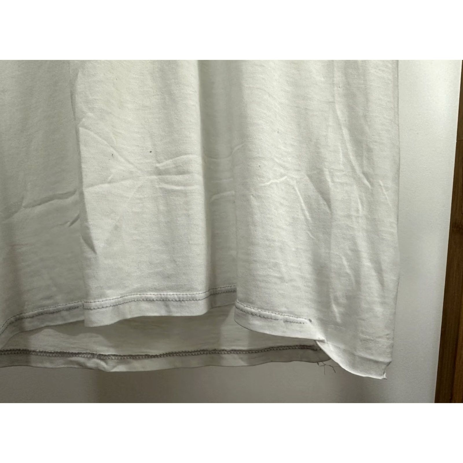 CHOCOOLATE VTG 80s Hershey's Milk Chocolate Super Paper Thin Burnout Worn T-Shirt L White Mens Size US L / EU 52-54 / 3 - 7 Thumbnail