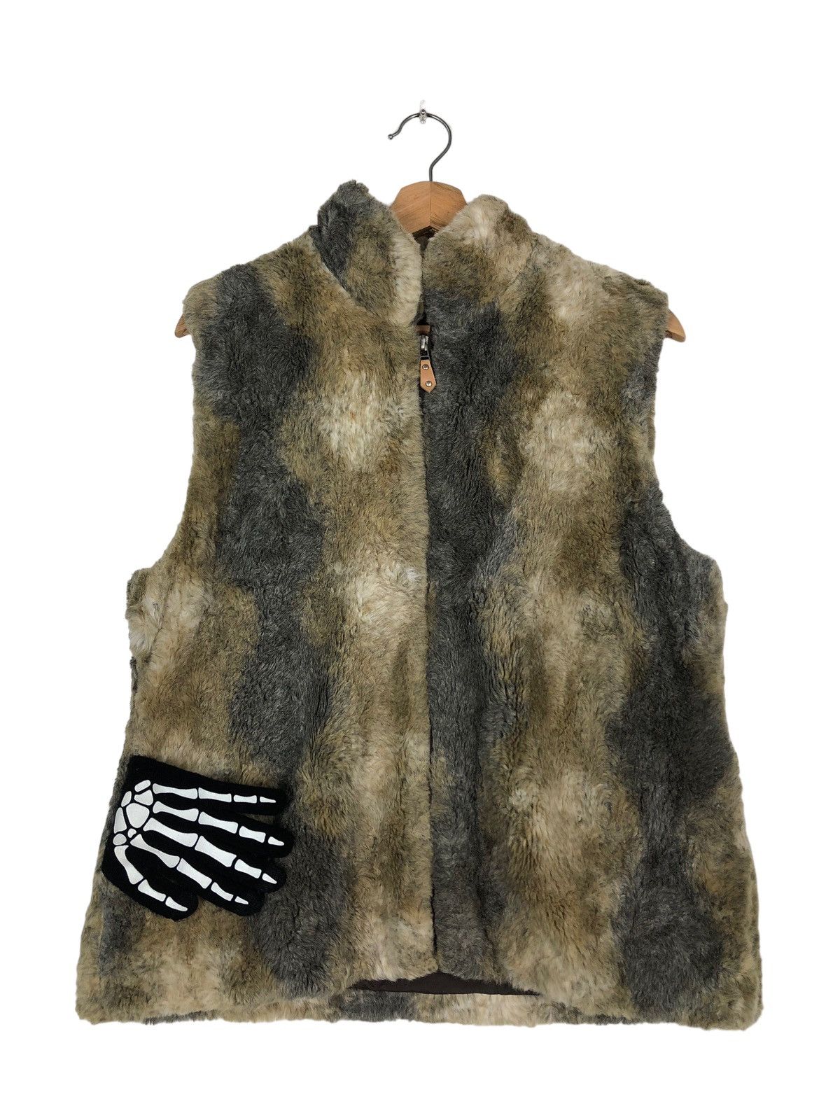 Japanese Brand 🔥Vintage Vest Givors Japan Mink Fur Design Size US L / EU 52-54 / 3 - 1 Thumbnail