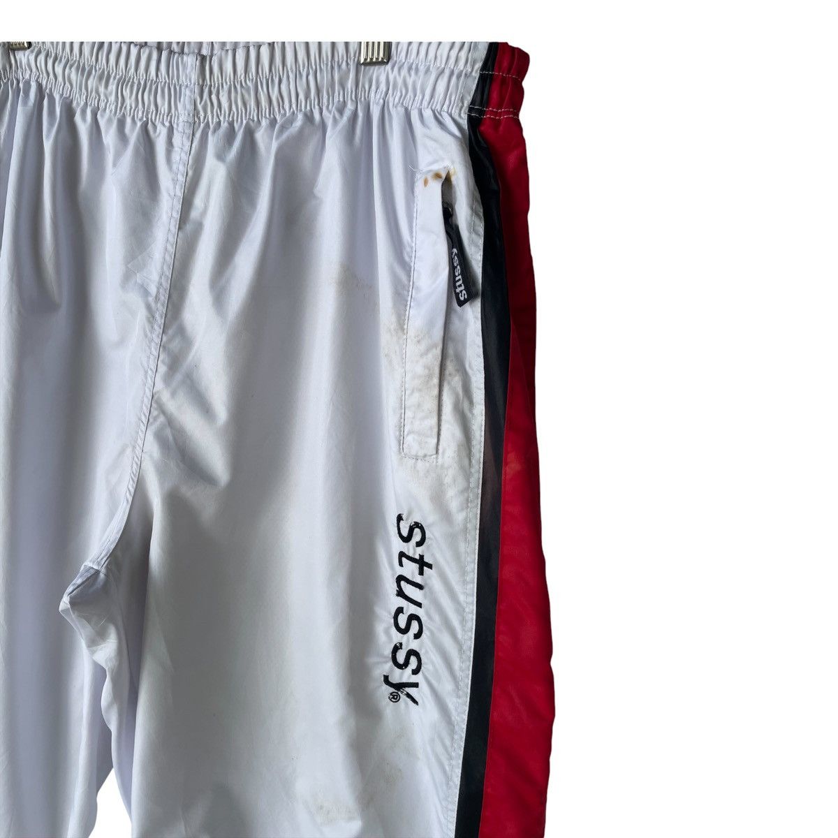 Stussy × Vintage Vintage Stussy Sidetape Style Sweatpant Size US 36 / EU 52 - 5 Thumbnail