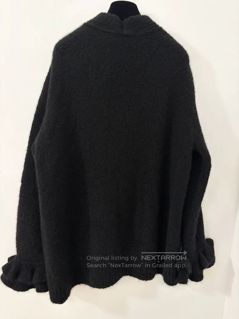 Chanel Chanel Black lotus leaf sleeve cashmere cardigan jacket Size XS / US 0-2 / IT 36-38 - 2 Thumbnail