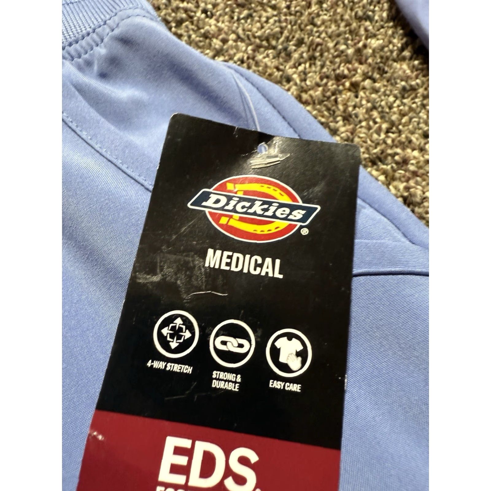 Dickies Dickies Womens Solid Blue Cargo Medical Scrub Pants 2XL Lot Of 2 NEW Womens Mens? No. Size 40" / US 18 - 4 Thumbnail