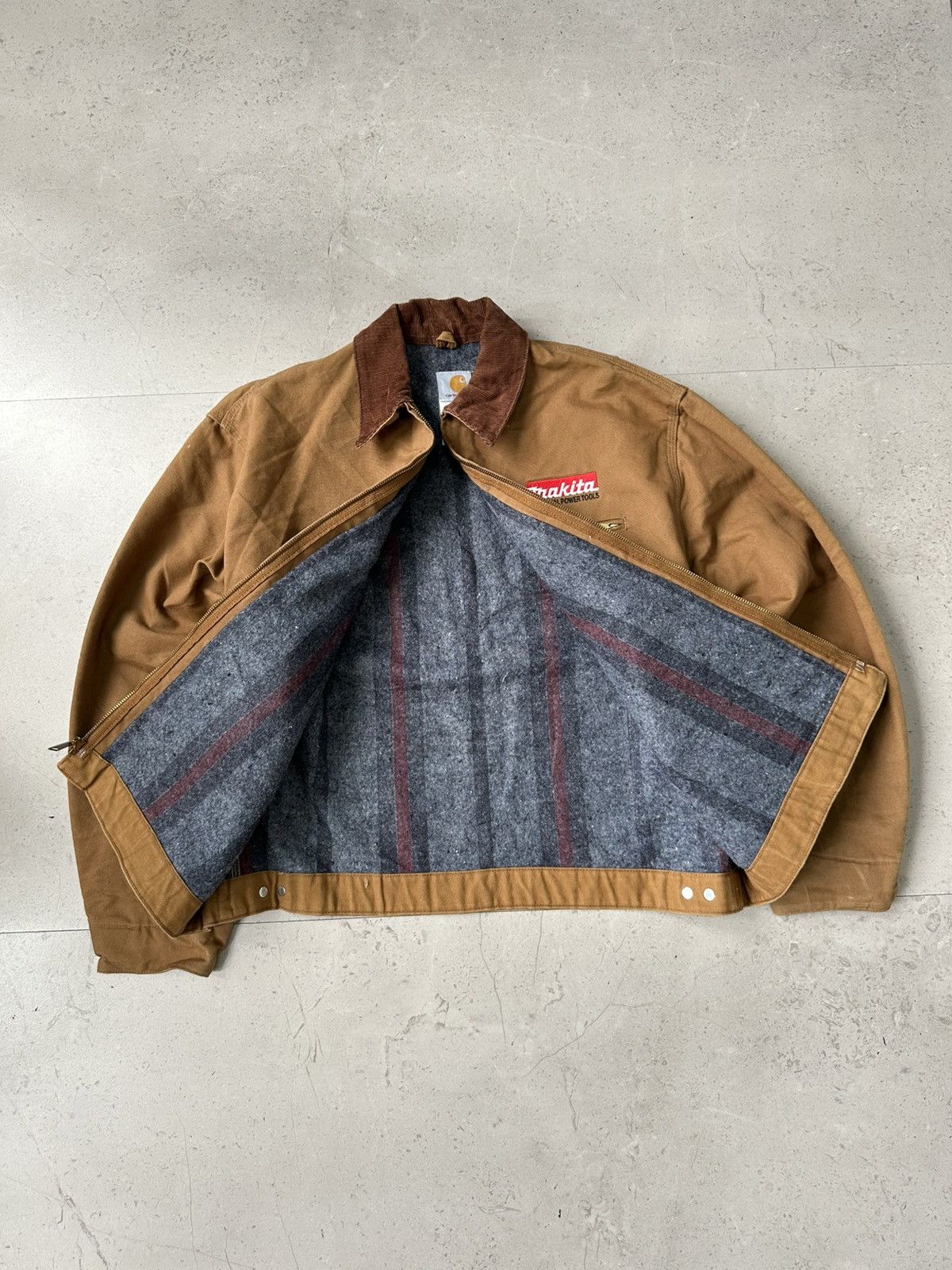 Carhartt × Vintage CARHARTT 80s DETROIT JACKET Size US XL / EU 56 / 4 - 8 Thumbnail