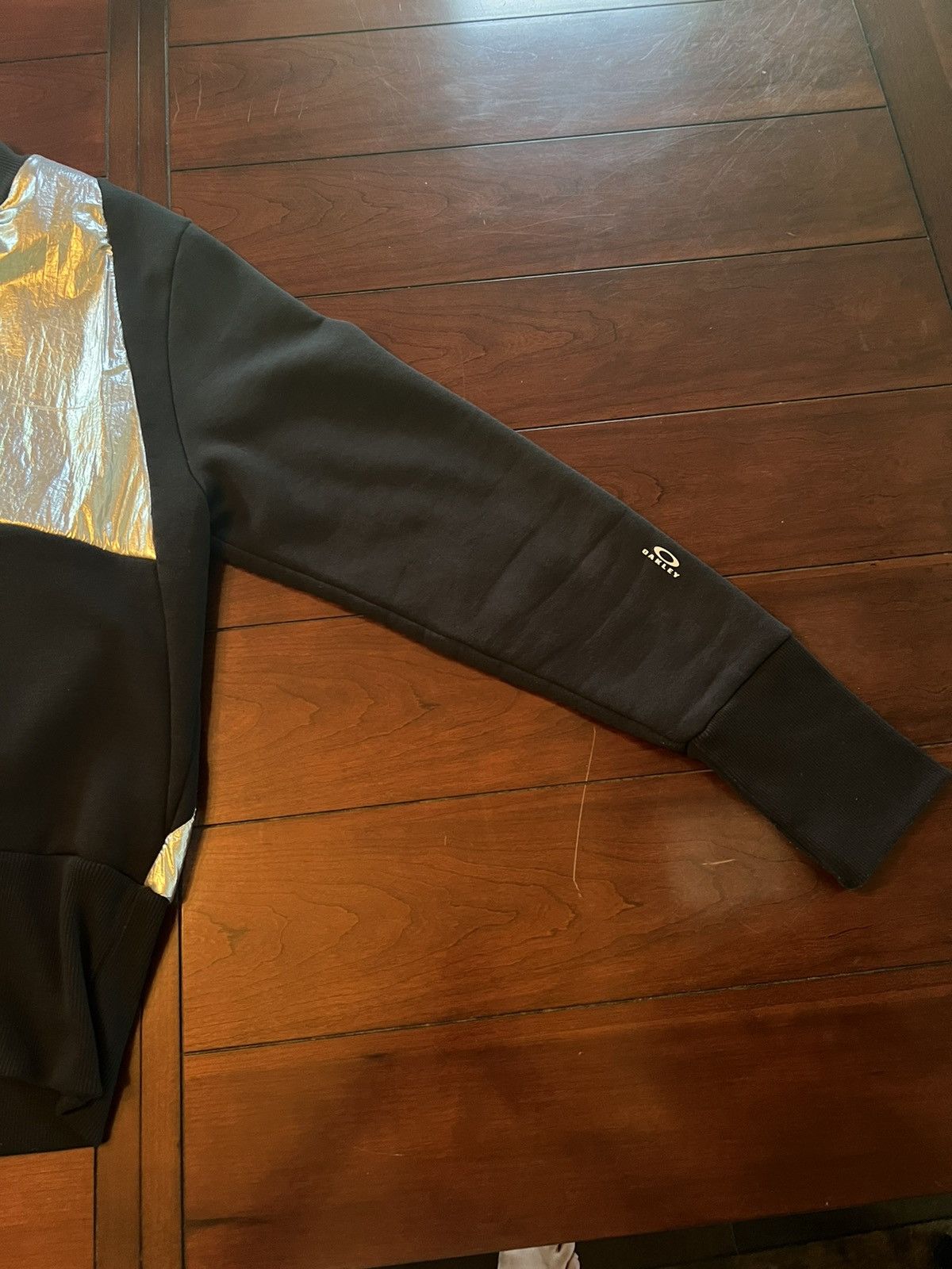 Oakley Oakley by Samuel Ross Metallic Panel Half-Zip Sweatshirt Size US L / EU 52-54 / 3 - 4 Thumbnail