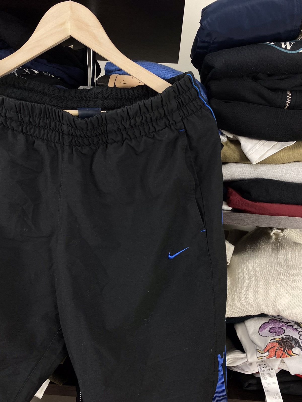 Nike × Vintage Nike Vintage Parachute Y2K Nylon Pants Baggy Size US 34 / EU 50 - 5 Thumbnail