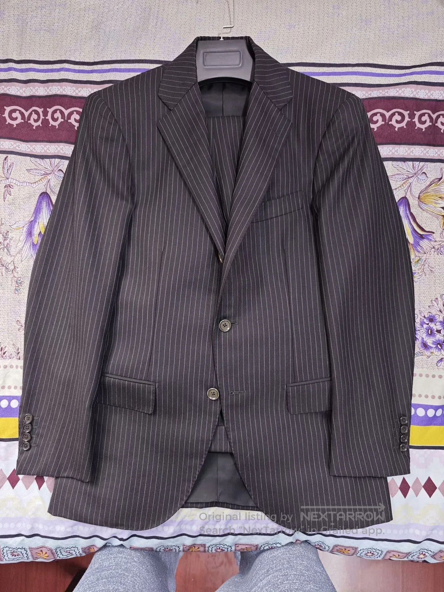 Ring Jacket Japanese Wool Suit Set from Beams F. Size US S / EU 44-46 / 1 - 5 Thumbnail