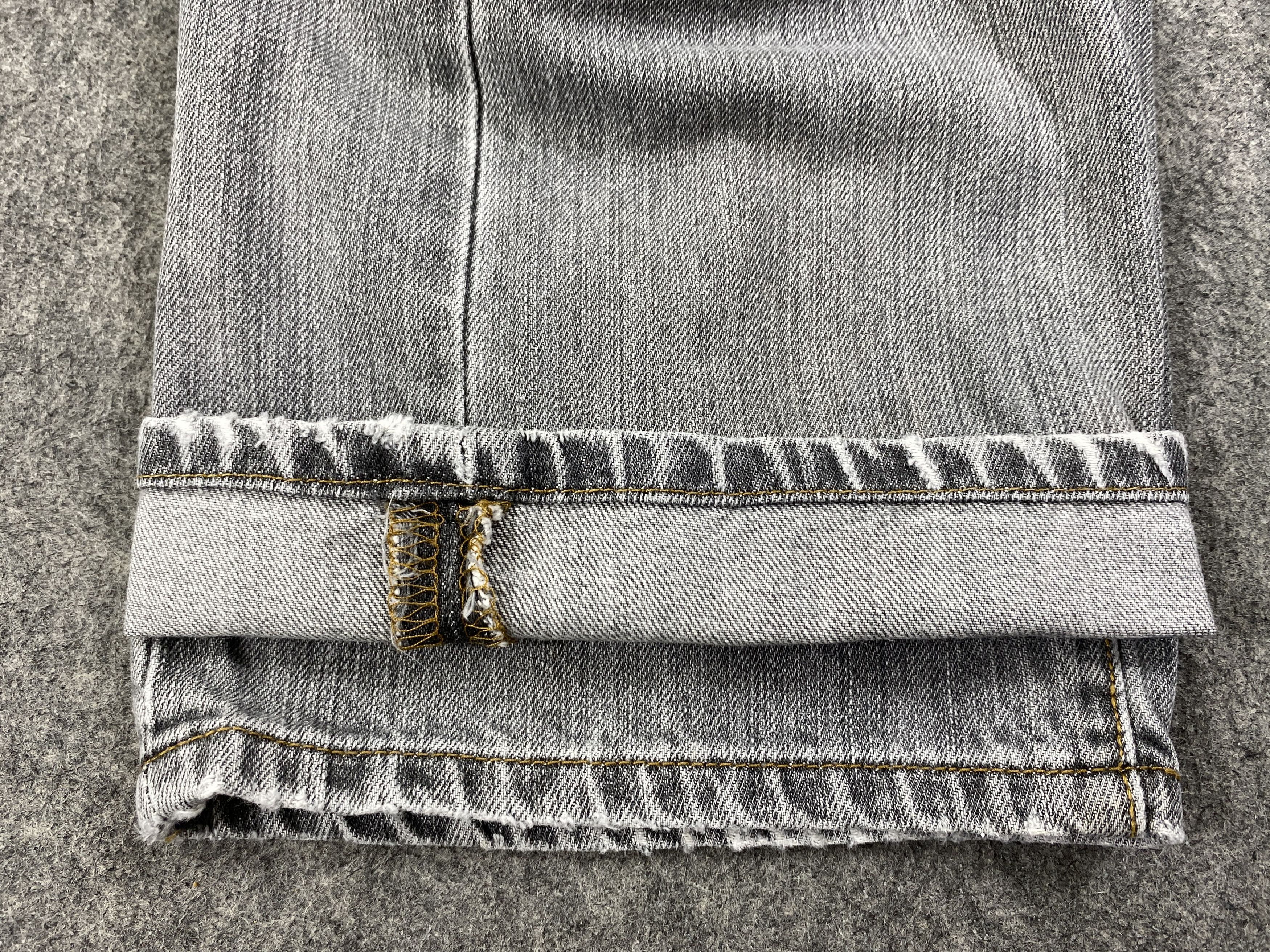 Japanese Brand Light Grey Vintage Levi's 501 Jeans 34x29.5 Denim -JN1659 Size US 34 / EU 50 - 11 Thumbnail