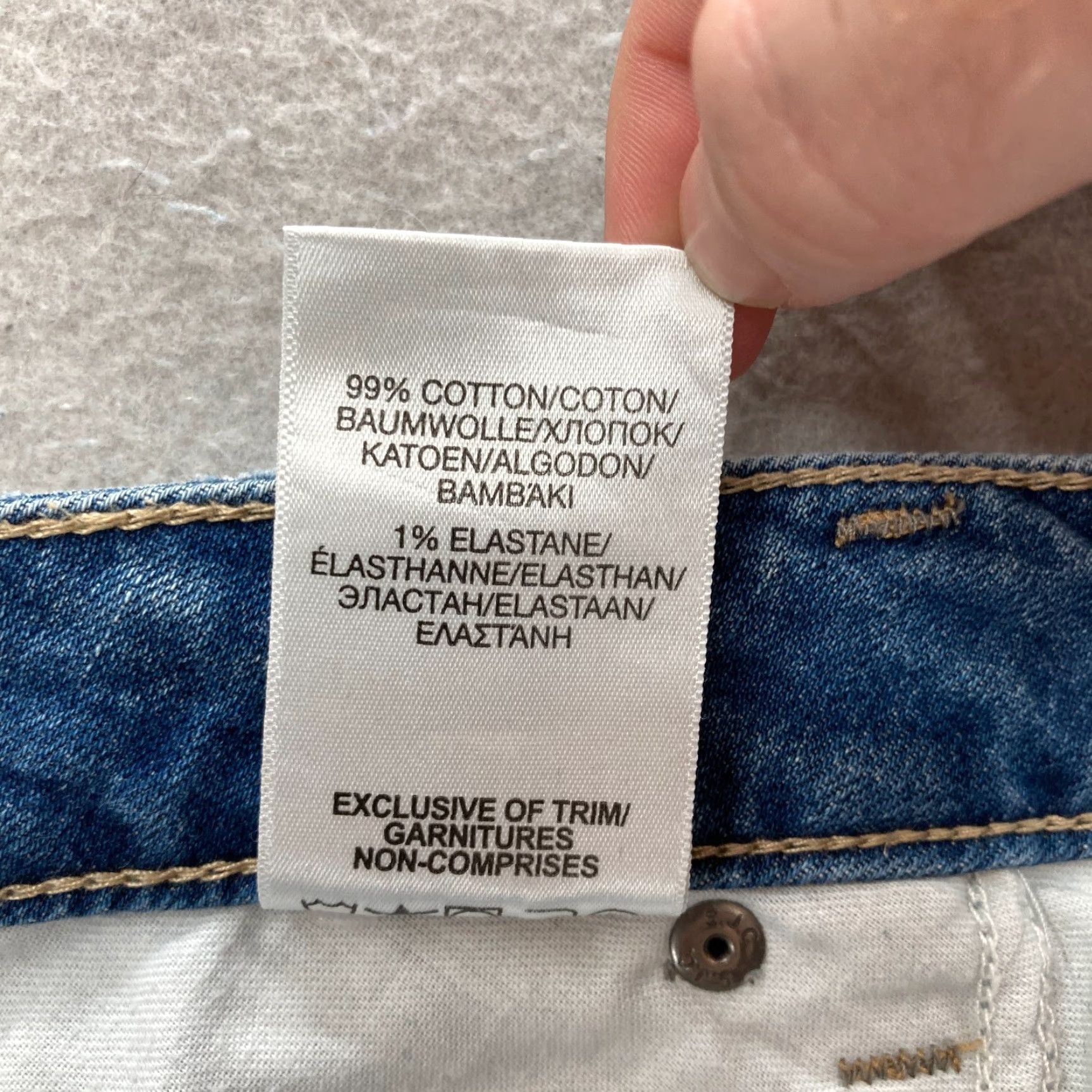 Silver Jeans Co. Silver Jeans Suki Slim Ankle Jeans Womens Light Blue Distressed 34x27 Stretch Denim Cotton Spandex 5-Pocket Logo Cowboy Grunge Rock Mens? Womens Size 24" / US 00 / IT 34 - 7 Thumbnail