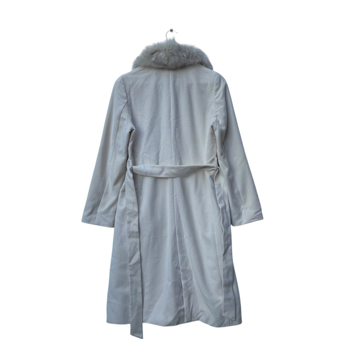 Autumn Cashmere × Japanese Brand × Yohji Yamamoto Vintage Ined Yohji Yamamoto Pure New Wool Long Coat Size M / US 6-8 / IT 42-44 - 2 Thumbnail