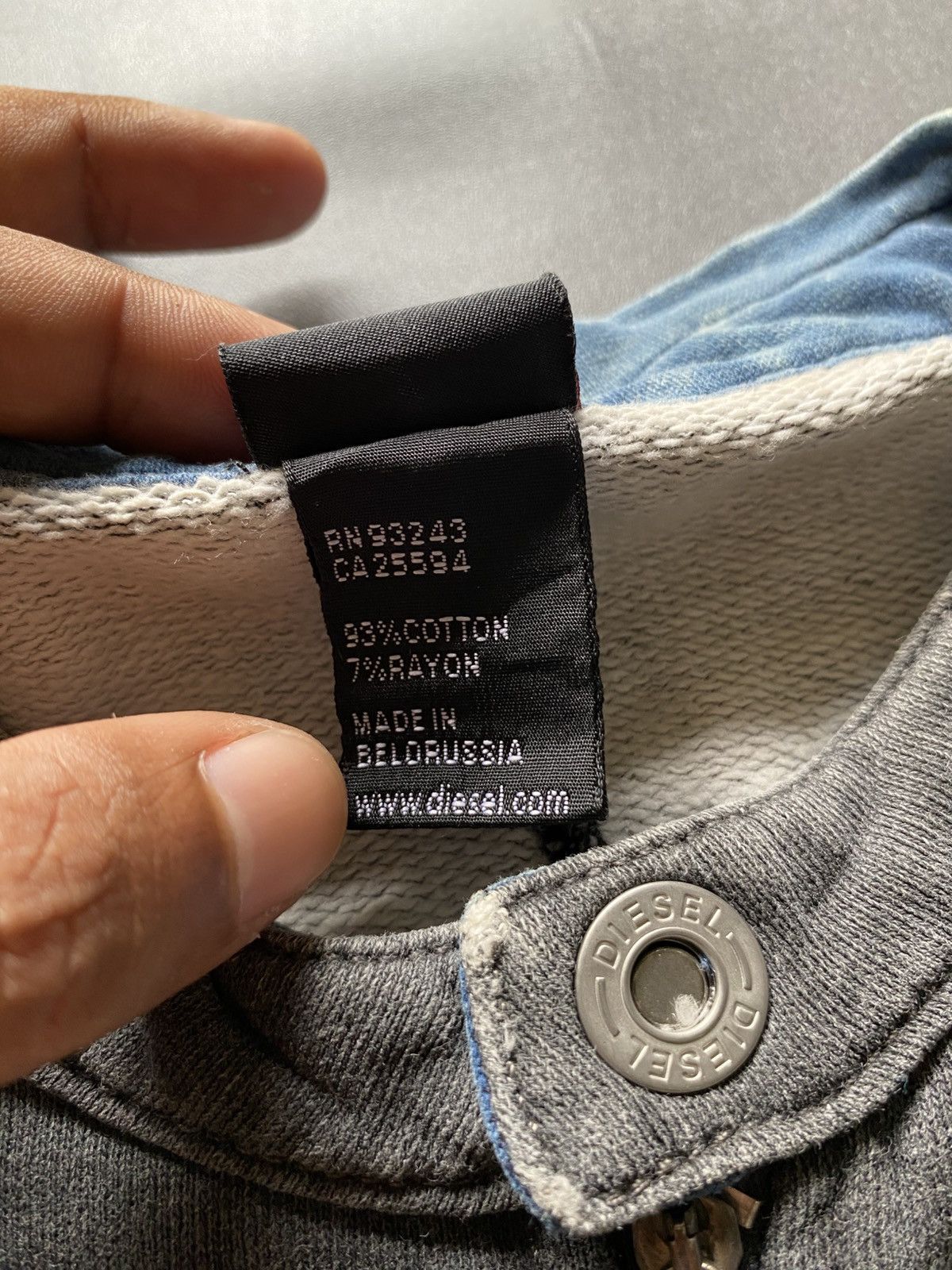 Diesel Diesel Patchwork Shirt Size US S / EU 44-46 / 1 - 5 Thumbnail