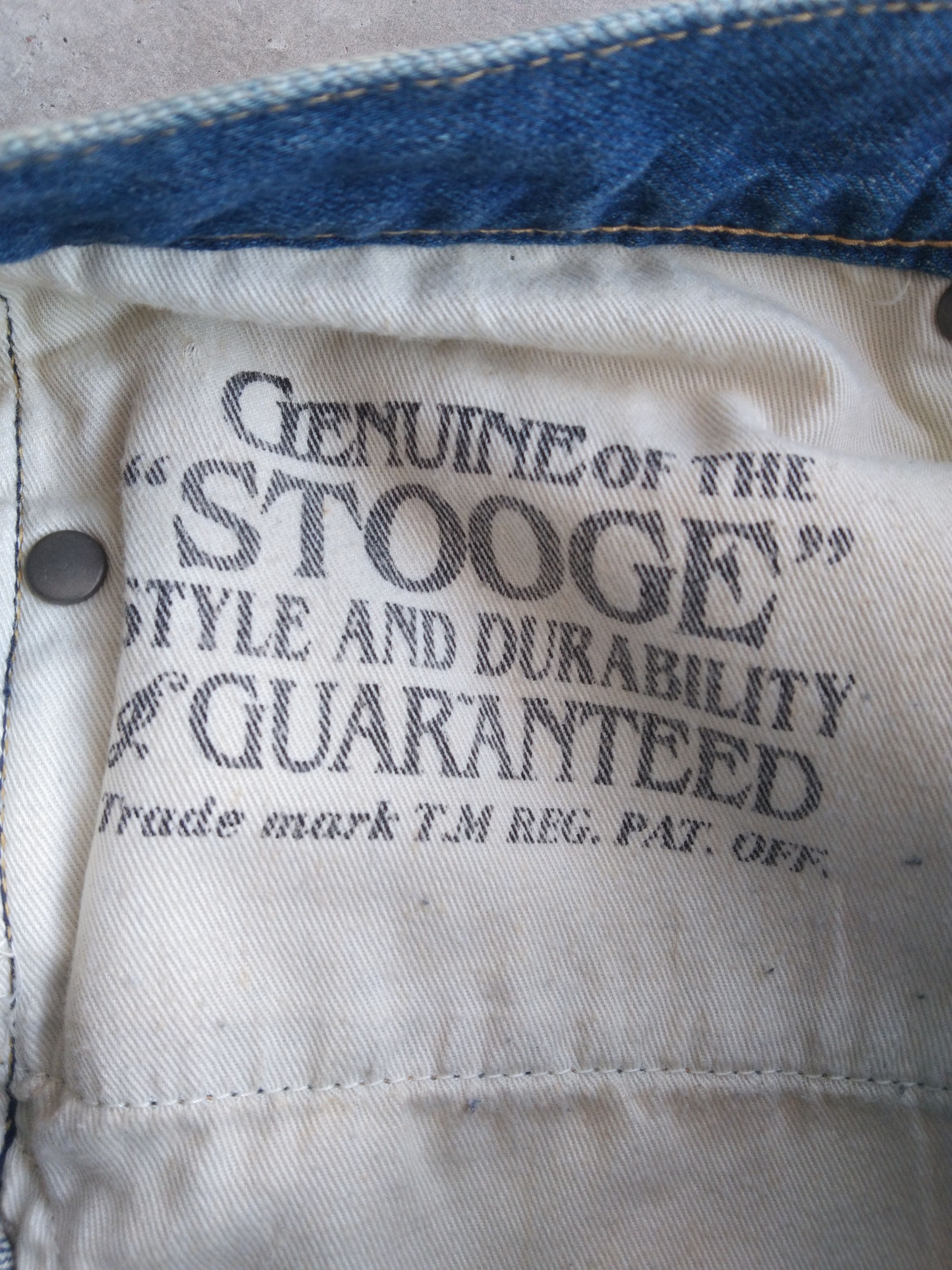 Japanese Brand Vintage Japanese Stooge & Co Paint Splatter Jeans 31x31 Size US 31 - 9 Thumbnail